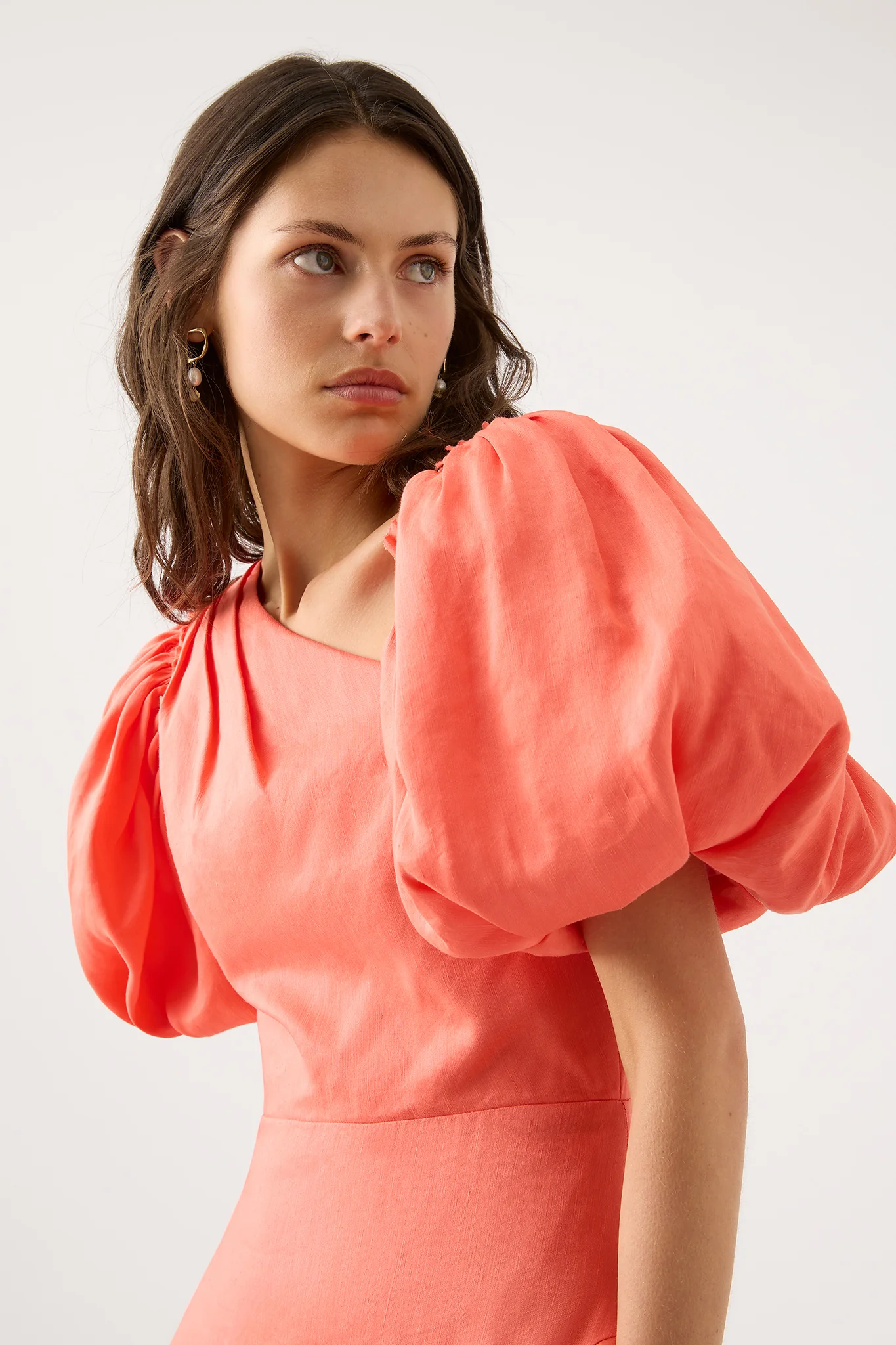 Maia Off Shoulder Midi Dress - Image 4