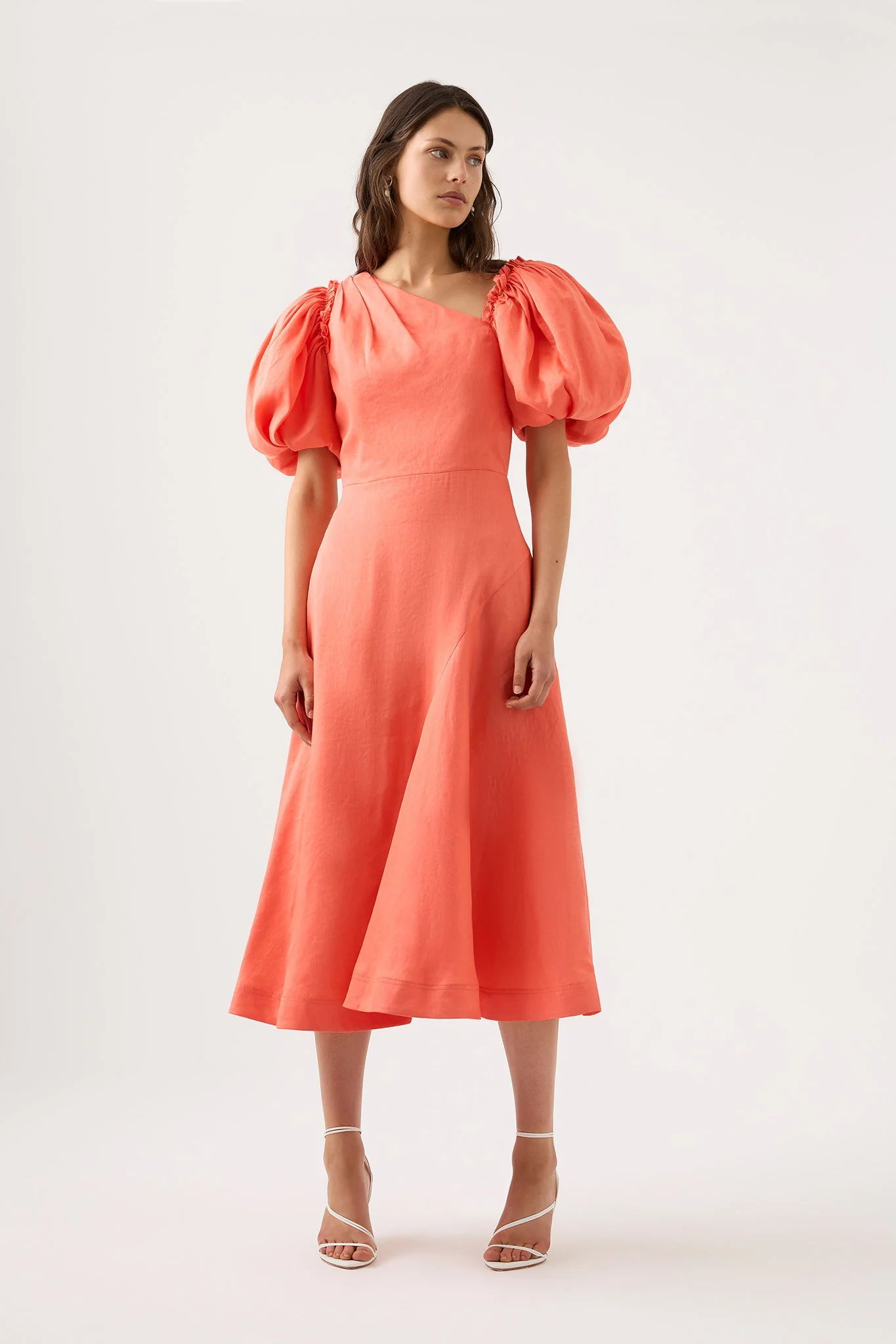 Maia Off Shoulder Midi Dress - Image 6