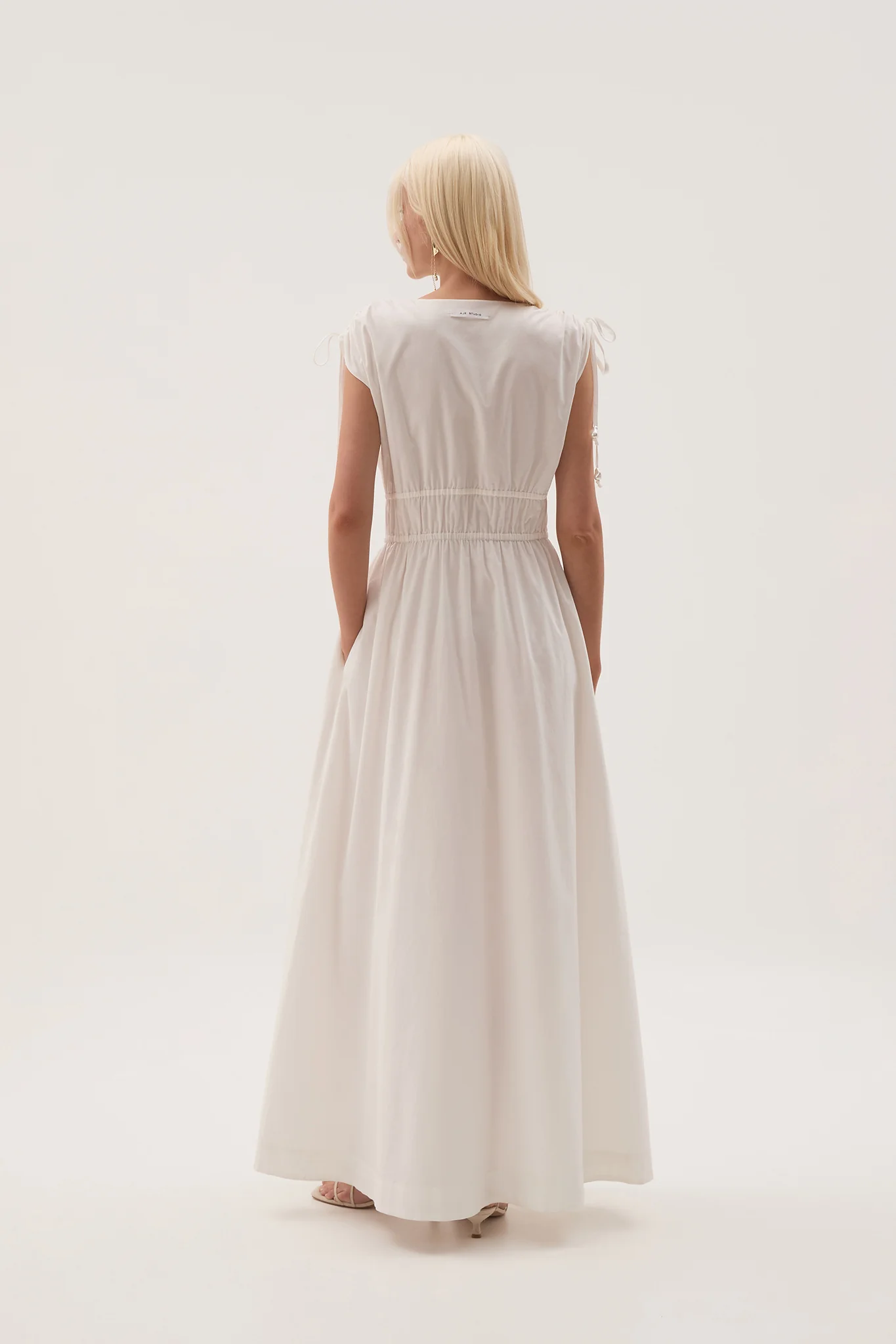 Marley Tie Maxi Dress - Image 6