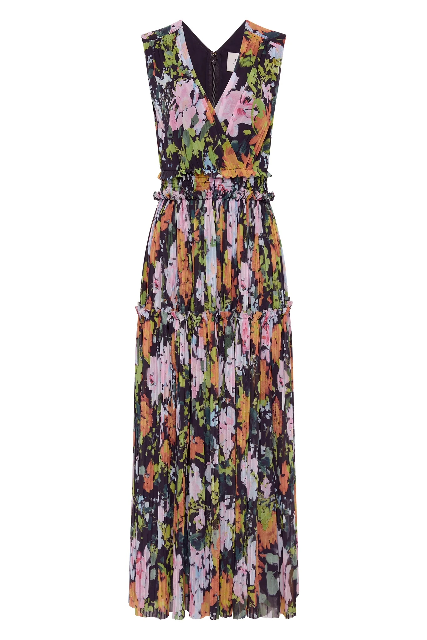 Marlowe Shirred Midi Dress - Image 2