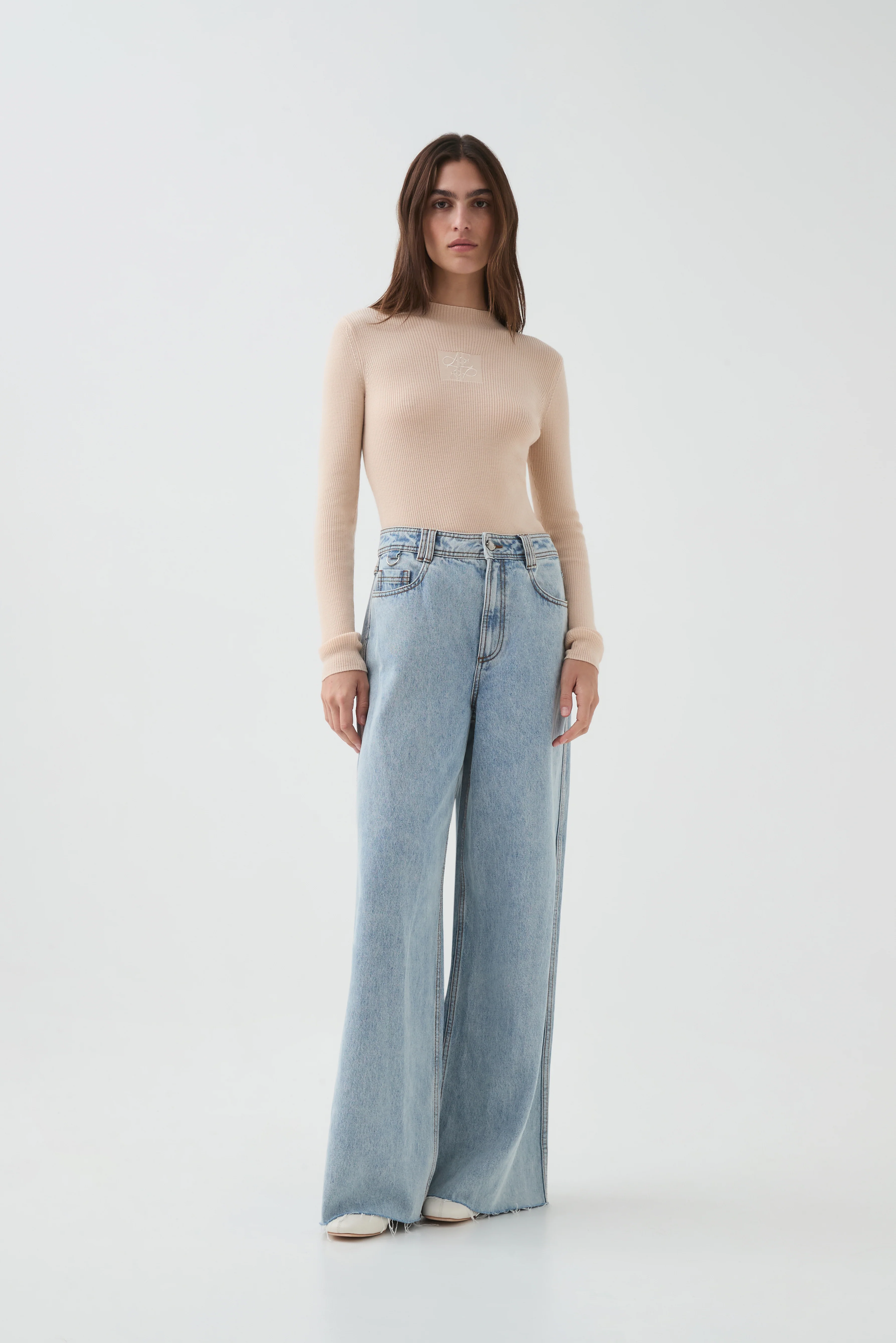 Maxine Logo Knit Top - Image 3