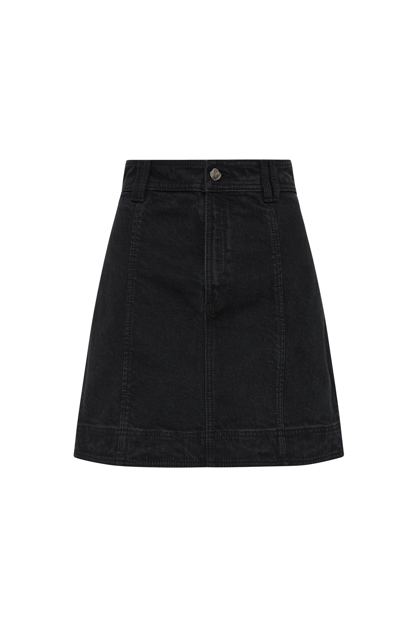 Maya Denim Mini Skirt - Image 2