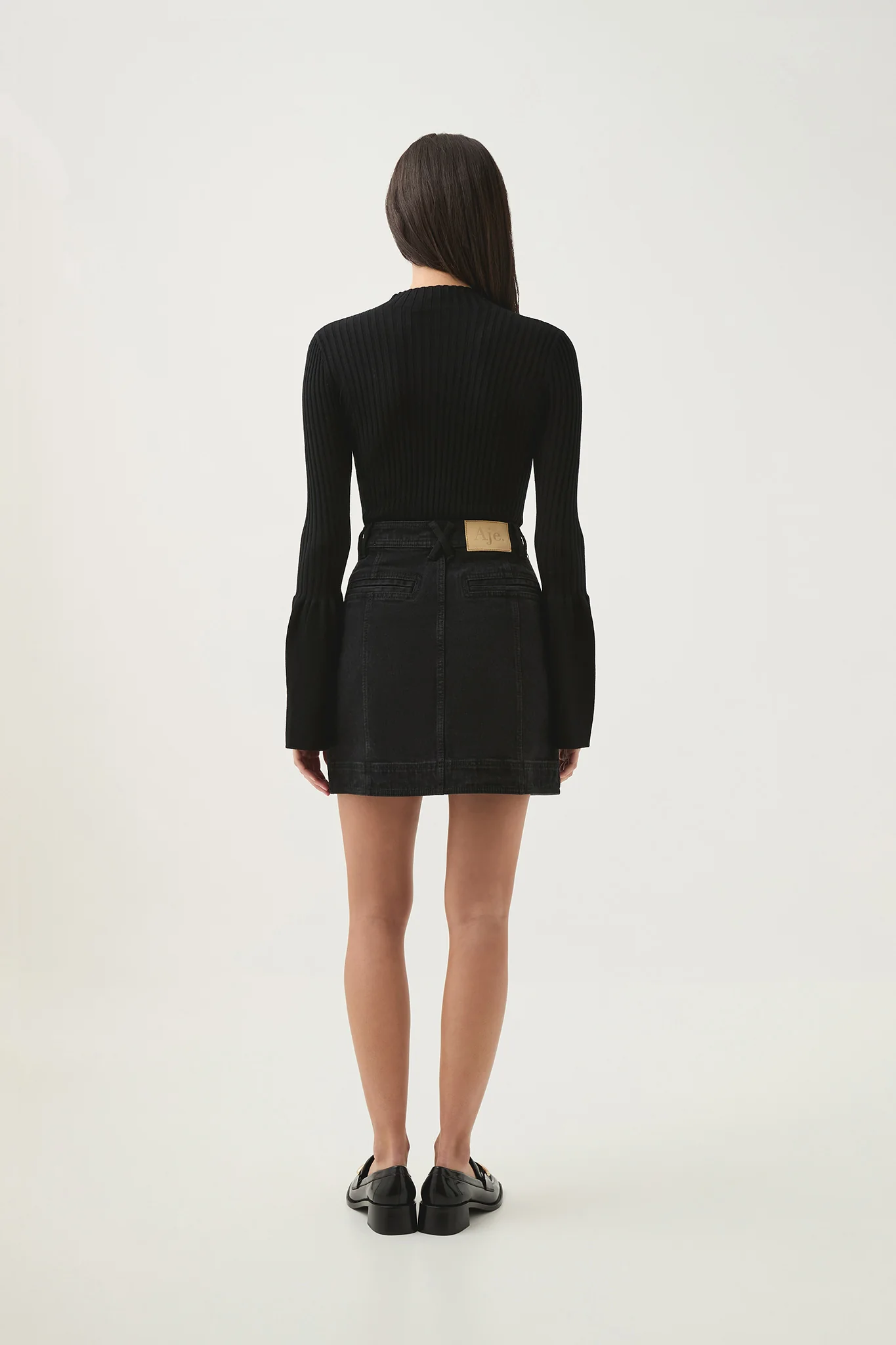 Maya Denim Mini Skirt - Image 5