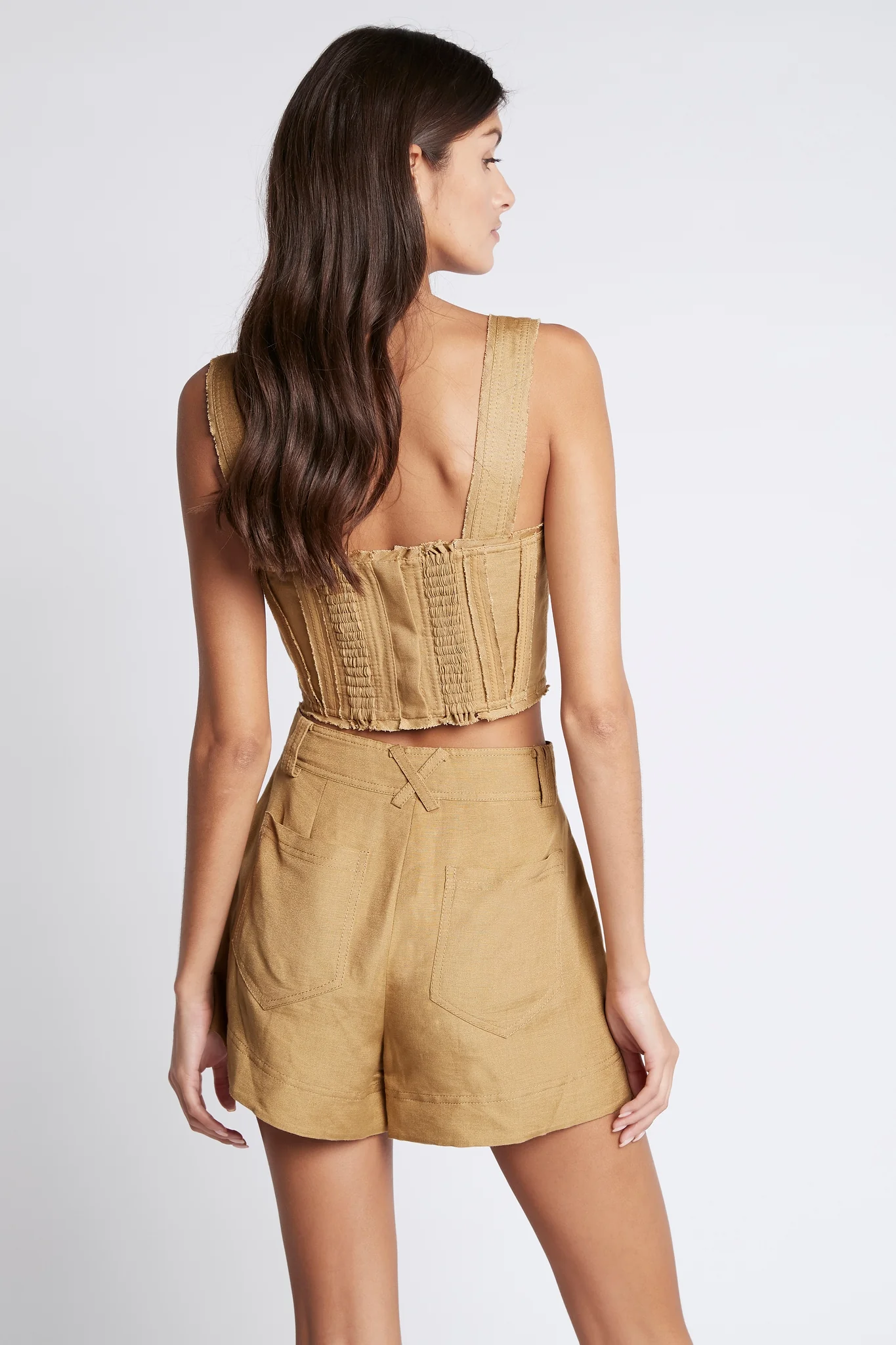 Milos Bustier Cropped Top - Image 7