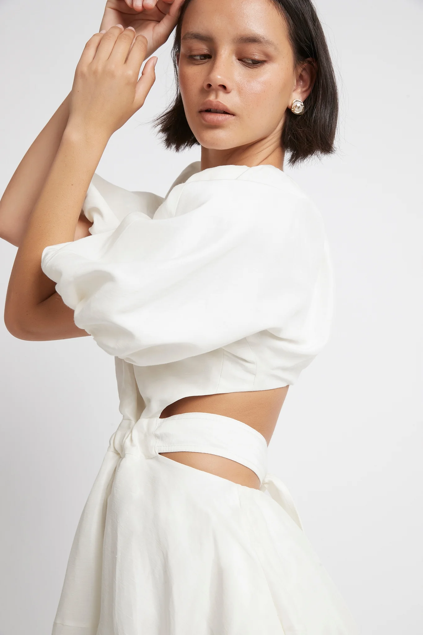 Mimosa Cutout Midi Dress - Image 4