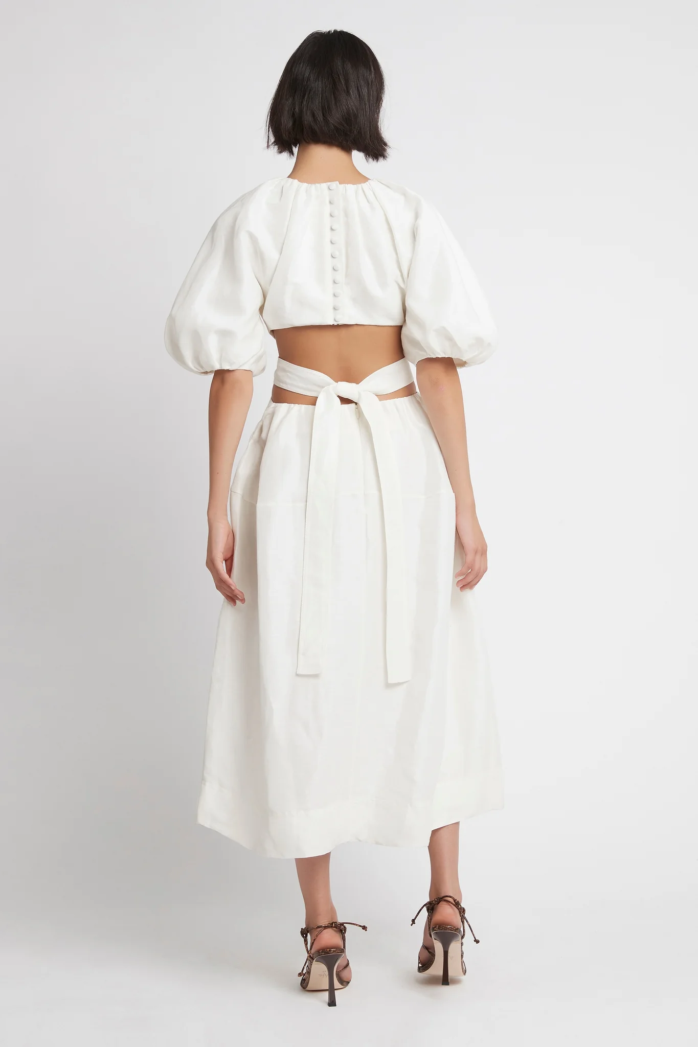 Mimosa Cutout Midi Dress - Image 5