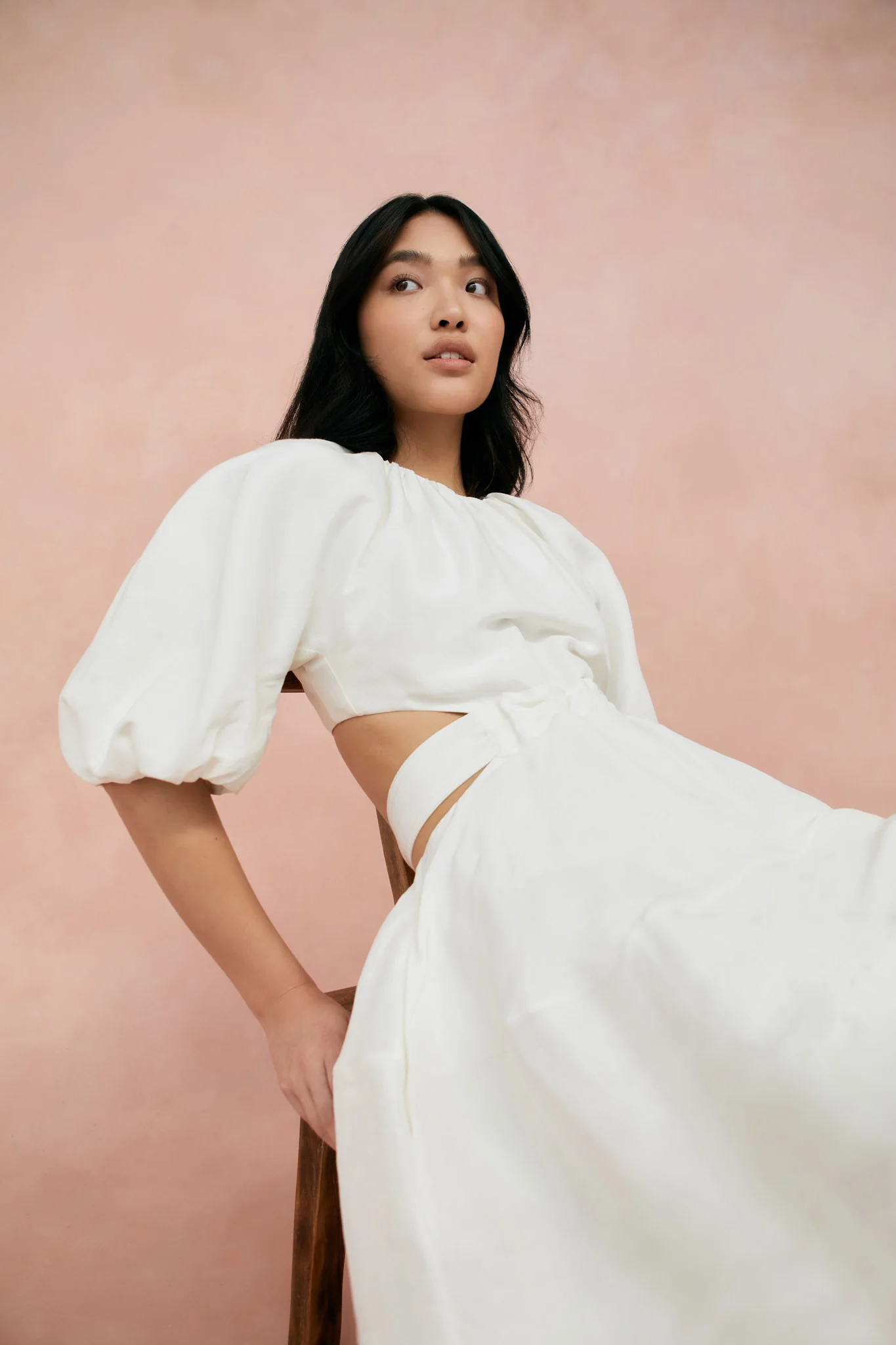 Mimosa Cutout Midi Dress - Image 7