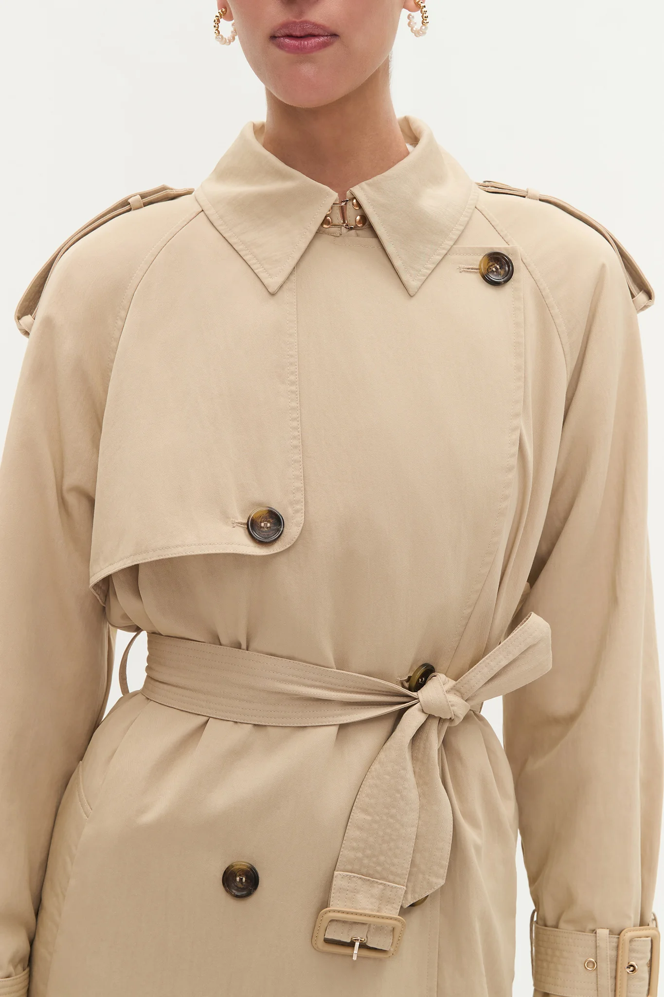 Mineral Belted Trench Coat - Image 7