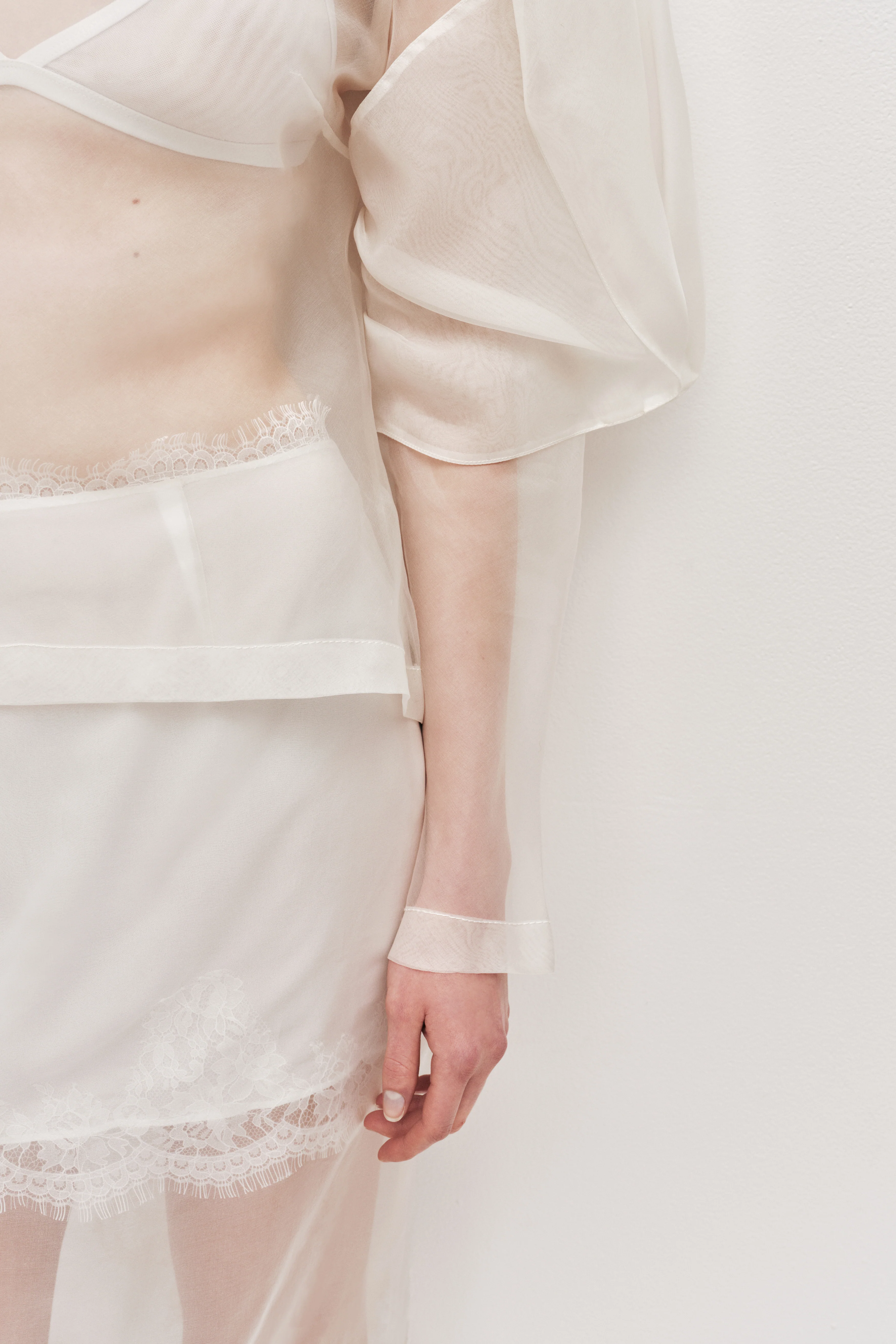 Mirella Organza Long Sleeve Top - Image 6