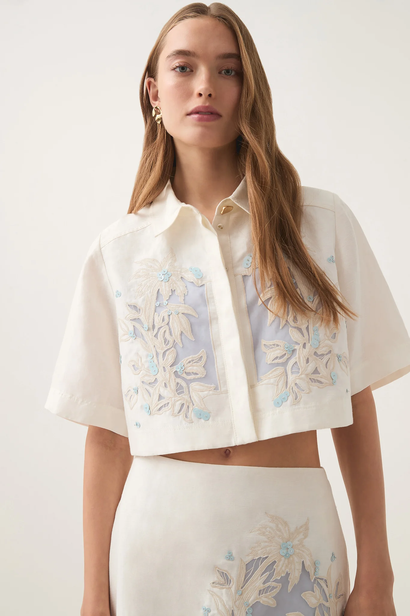 Mirrors Embroidered Shirt - Image 3