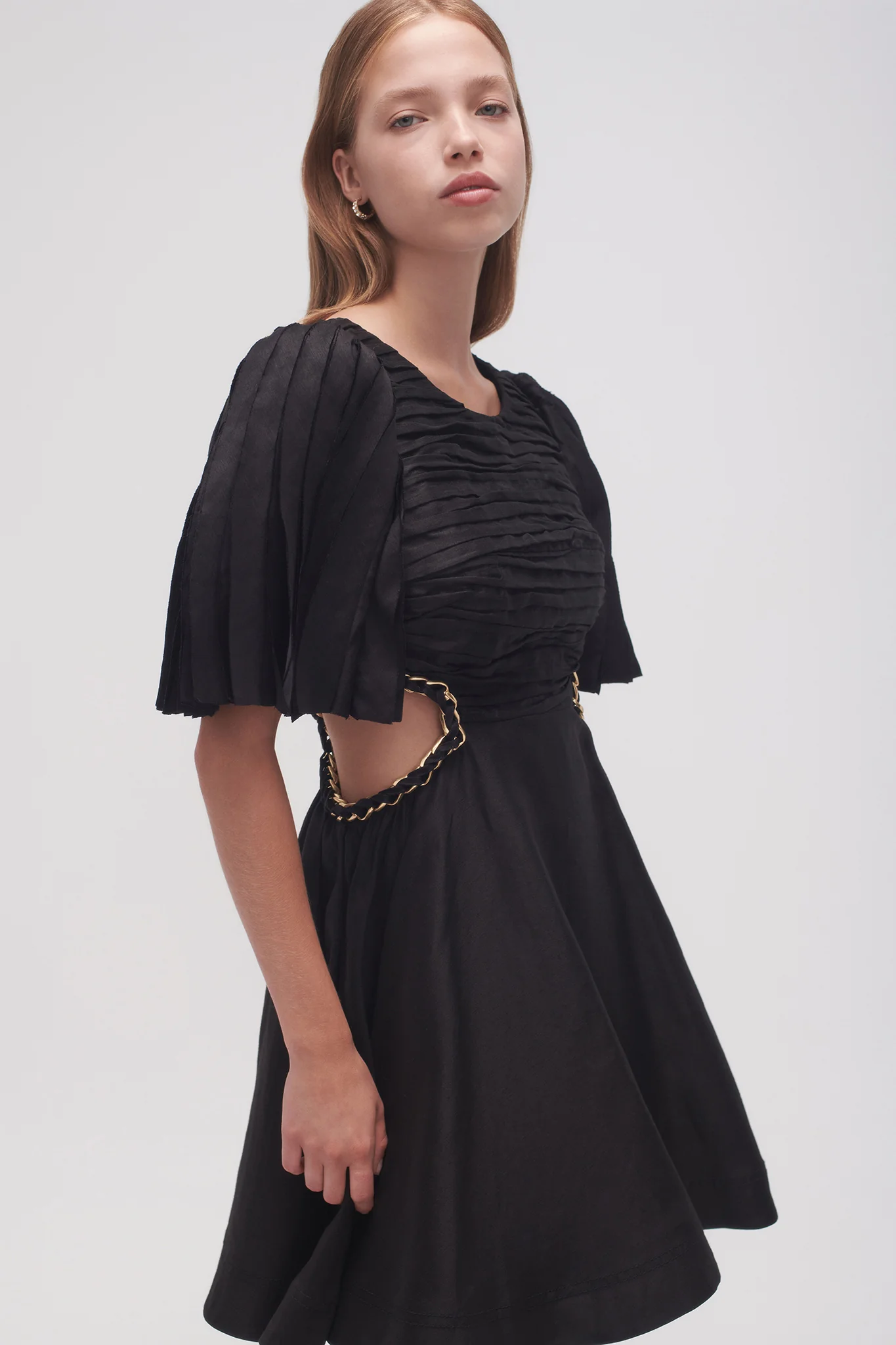 Monica Chain Link Mini Dress - Image 4