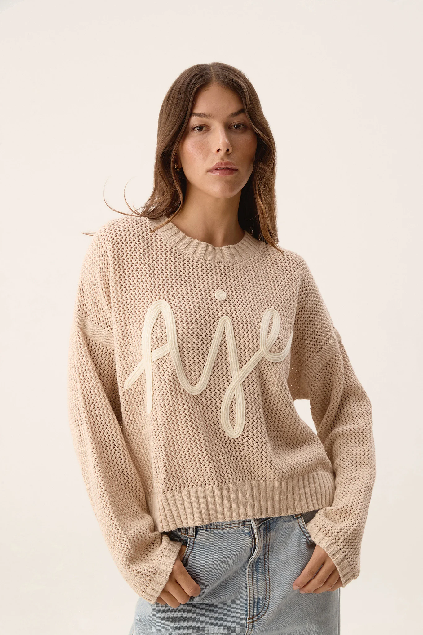 Mural Oversized Logo Jumper - Image 4