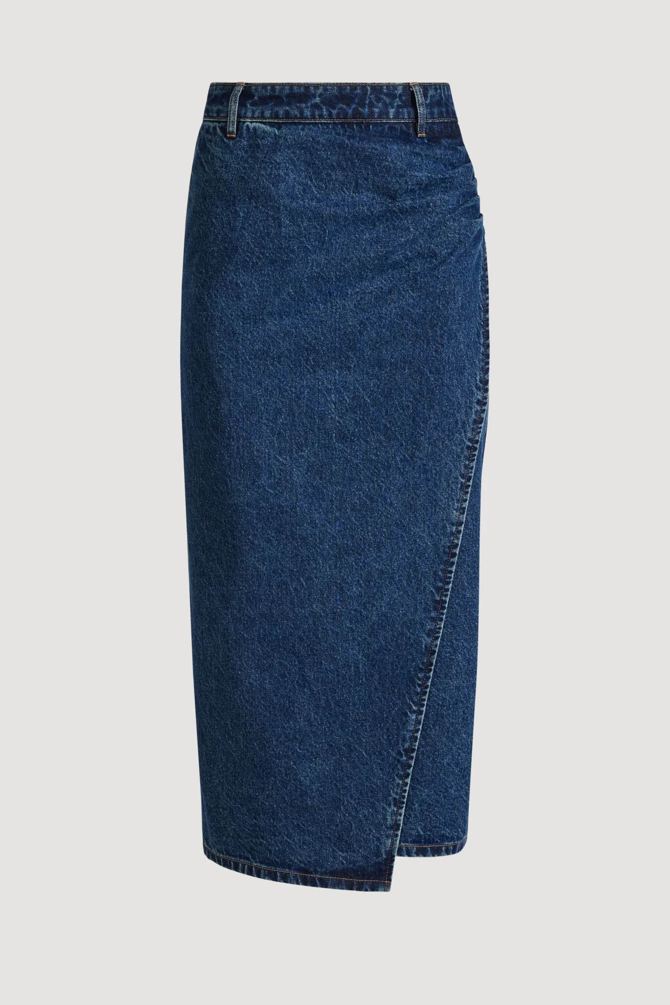 Myles Denim Midi Skirt - Image 2