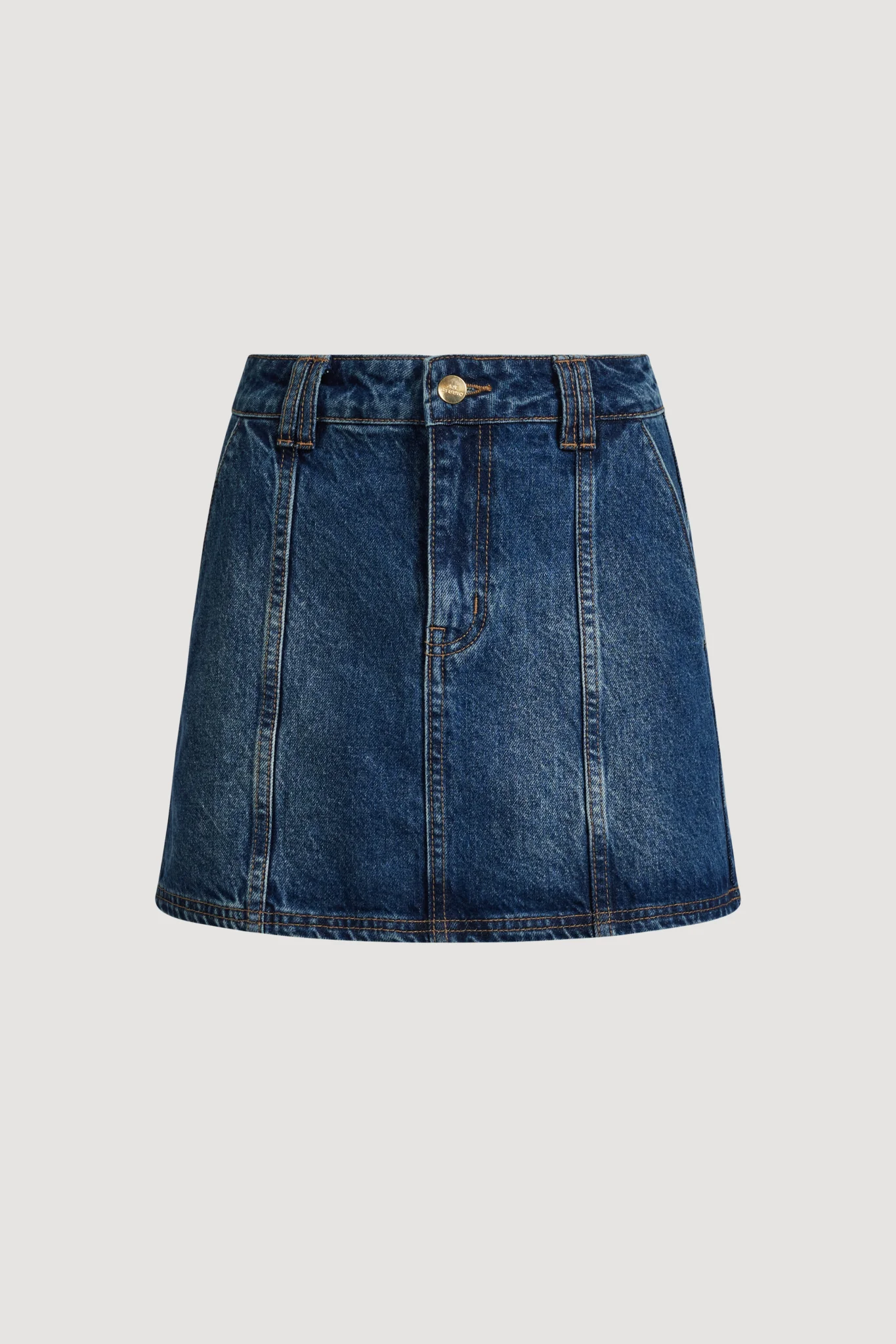 Myles Denim Mini Skirt - Image 2