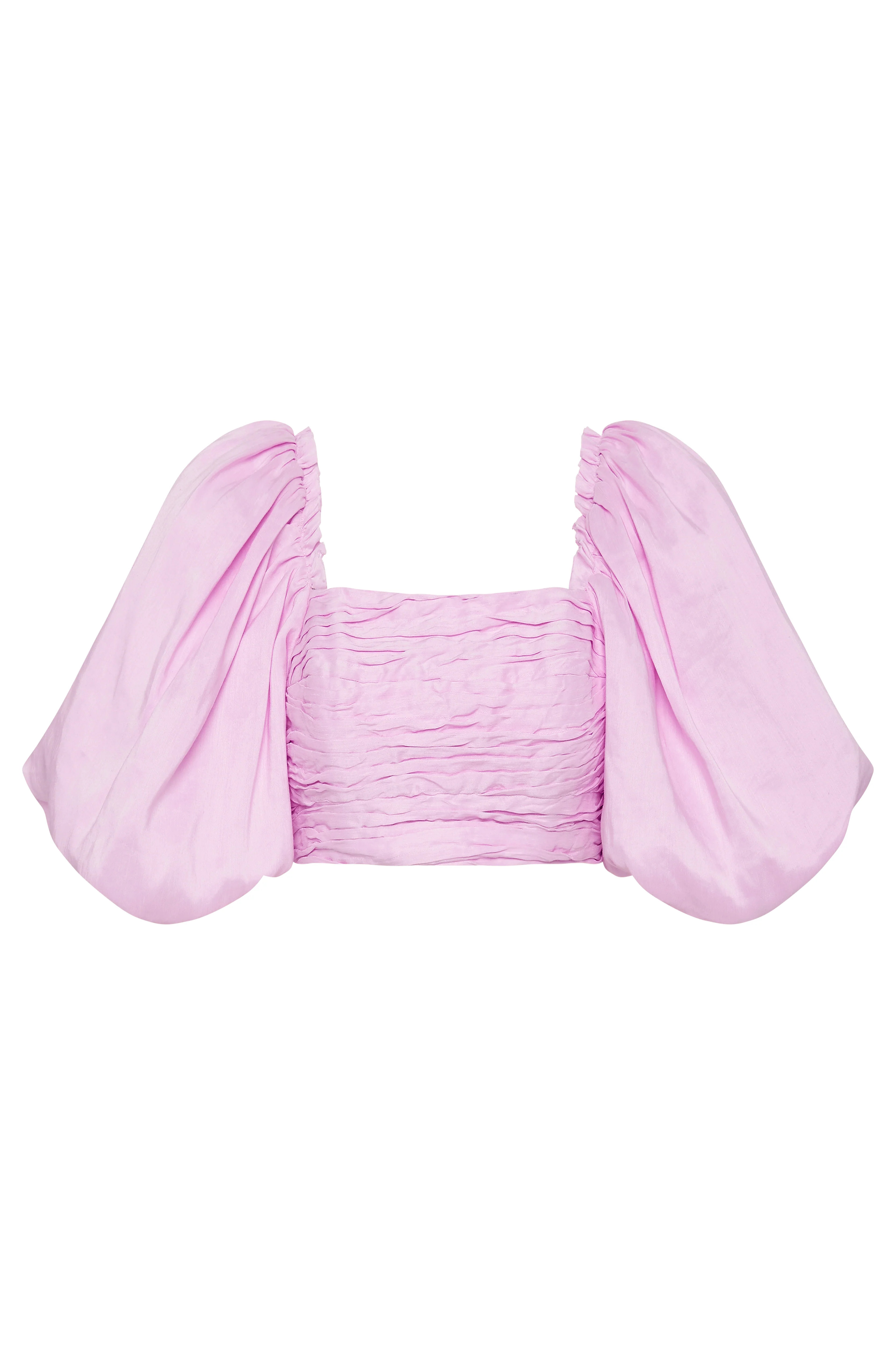 Myriad Puff Sleeve Cropped Top - Image 2