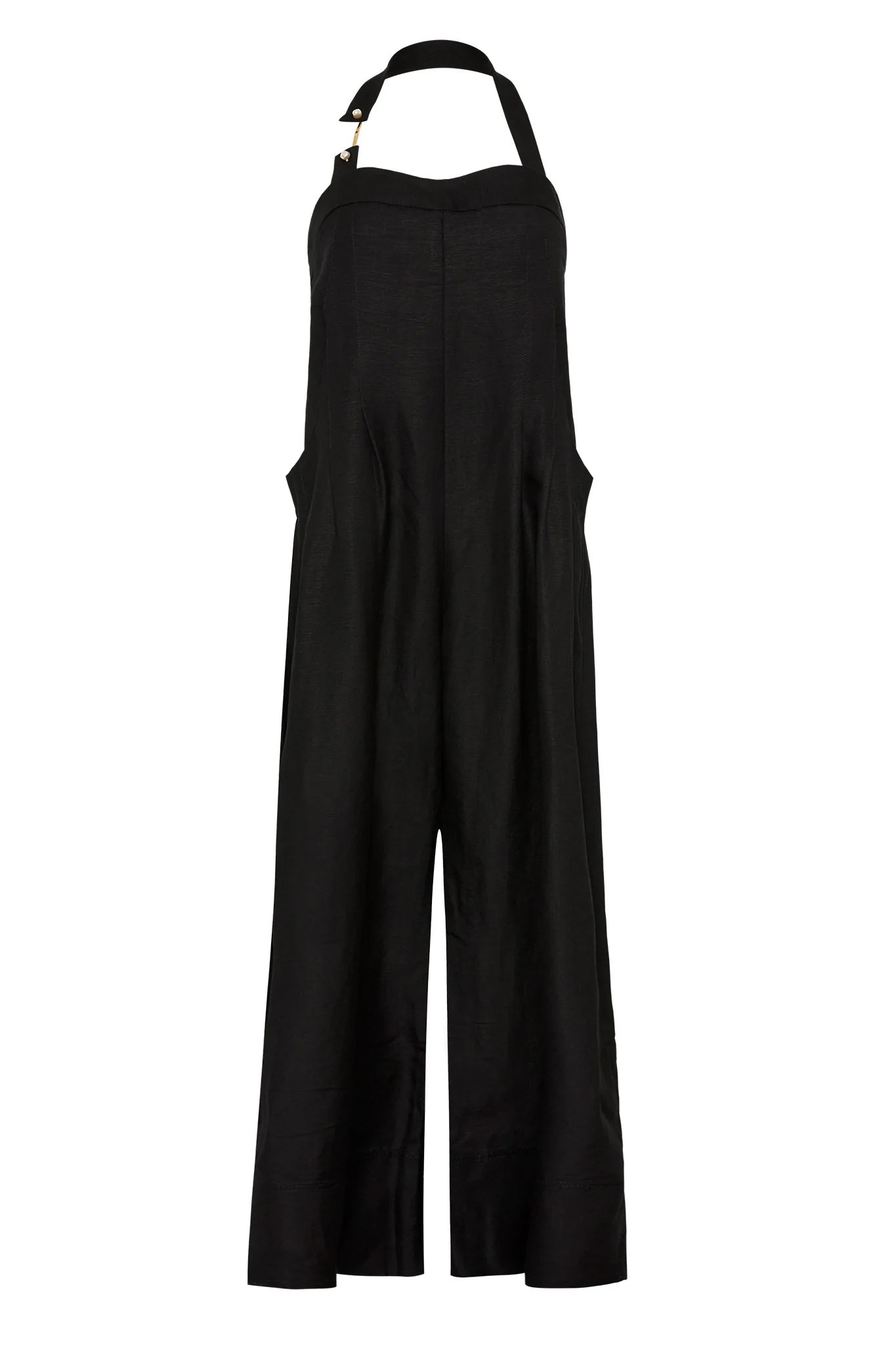 Neo Pleated Halter Jumpsuit - Image 2