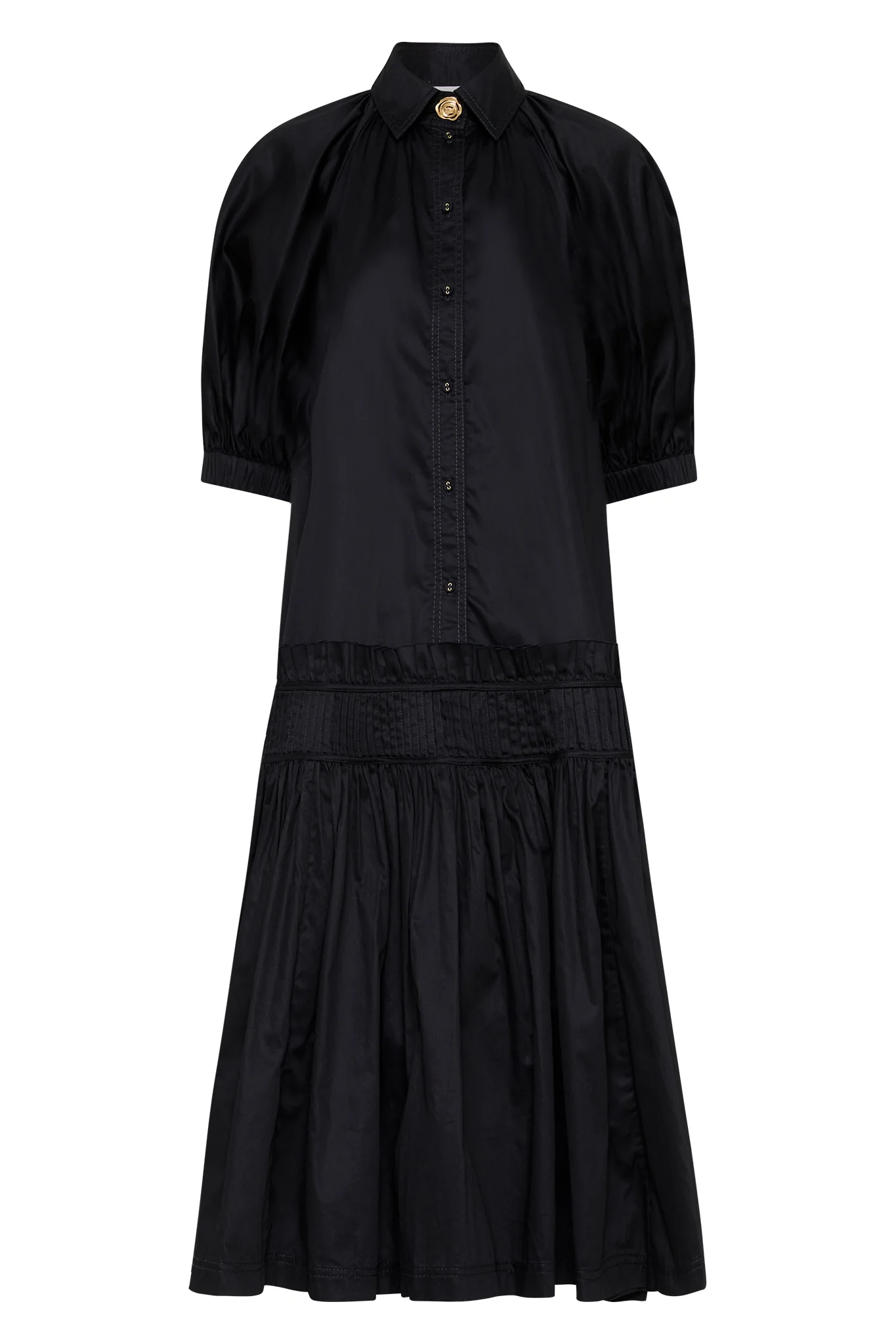 Novella Midi Smock Dress - Image 2