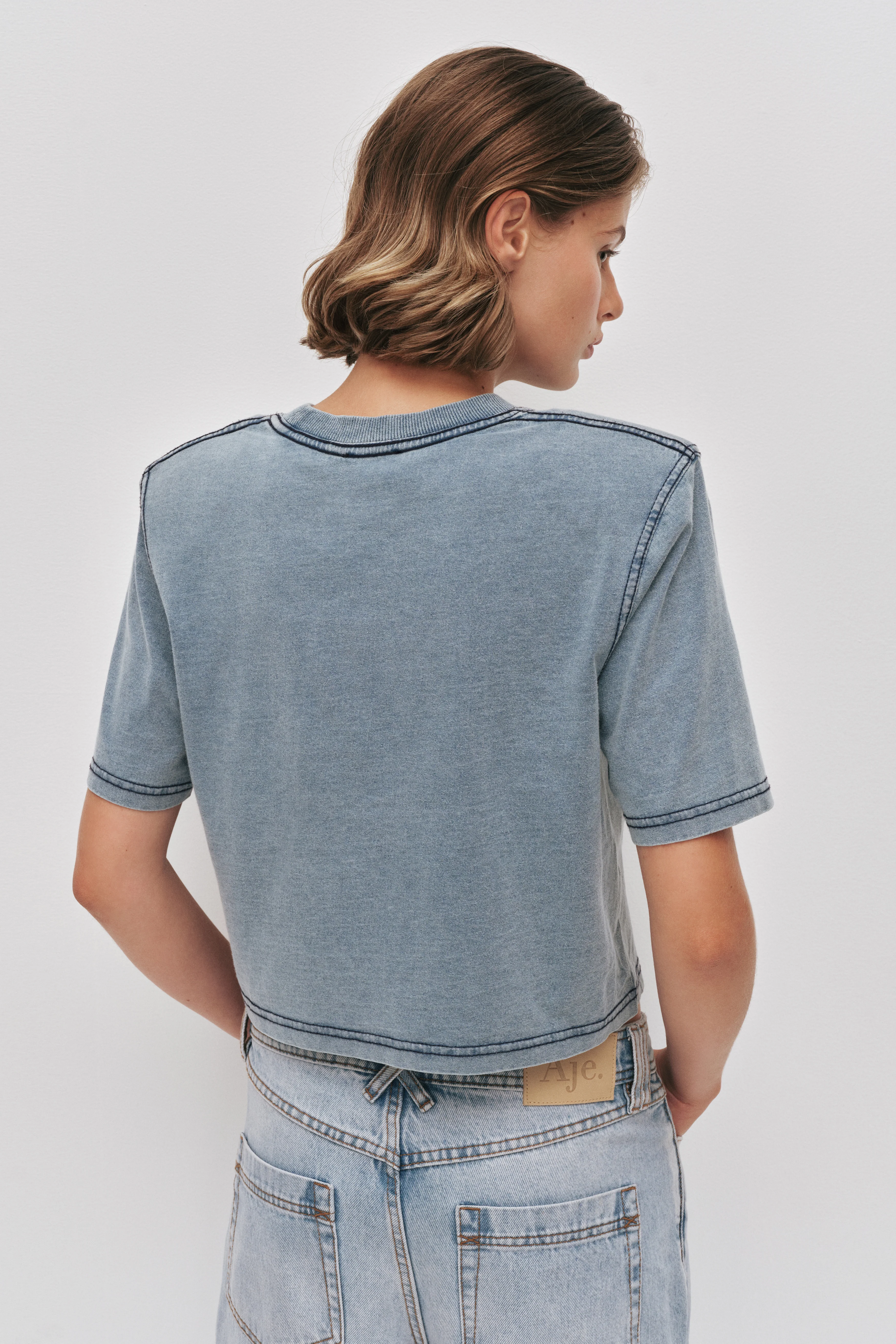 Oceane Crop Tee - Image 6