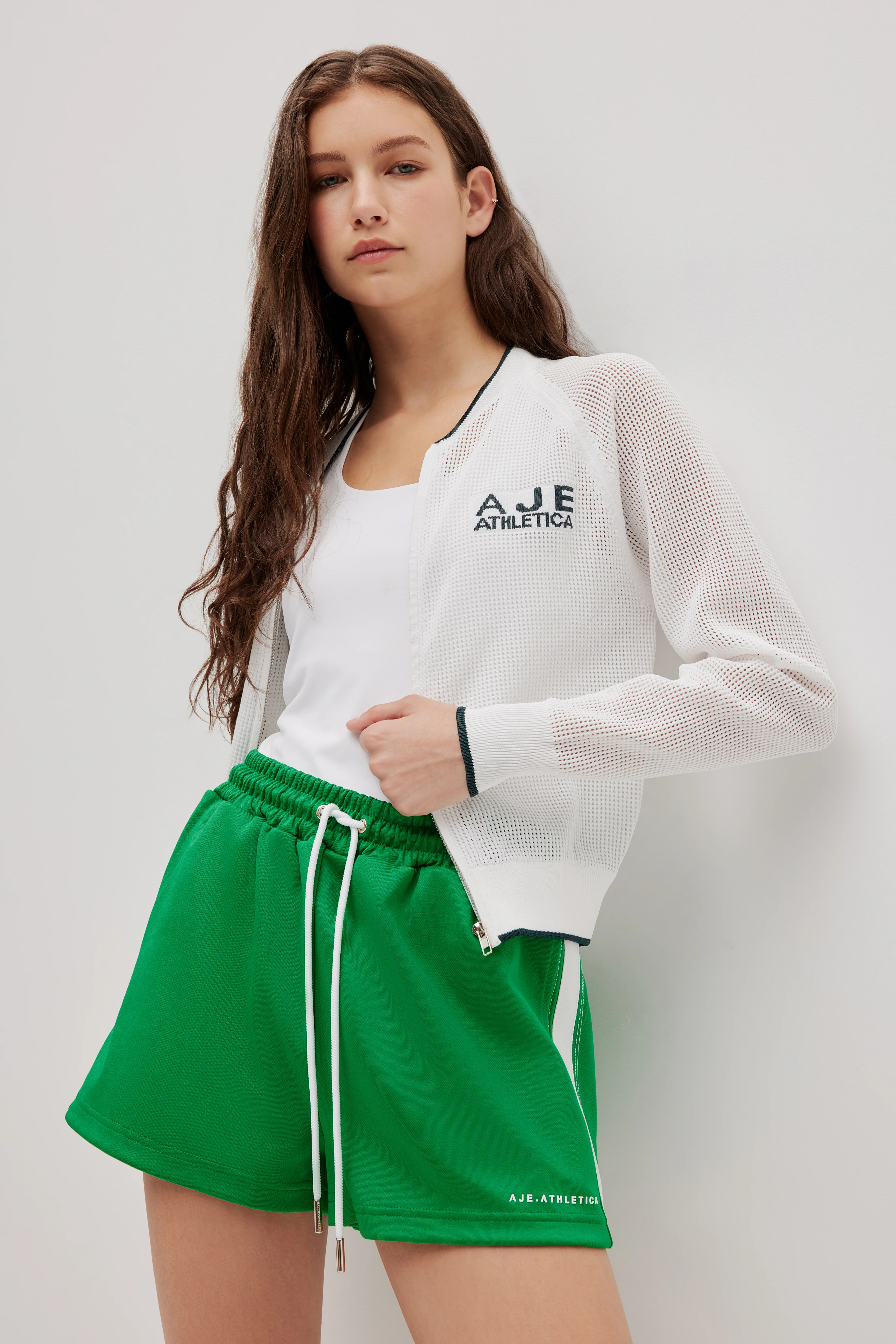 Open Knit Zip Jacket 168 - Image 3