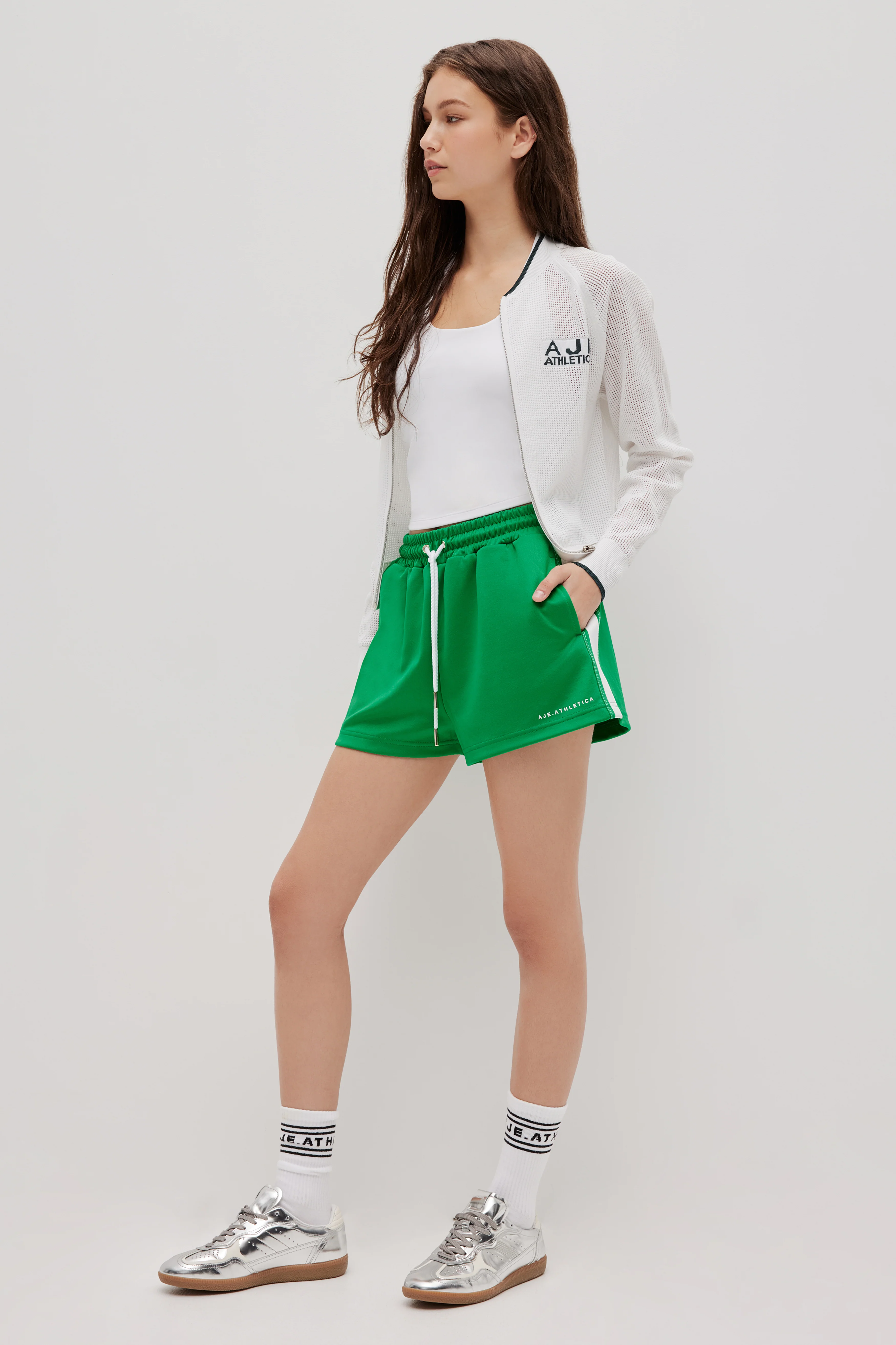 Open Knit Zip Jacket 168 - Image 6