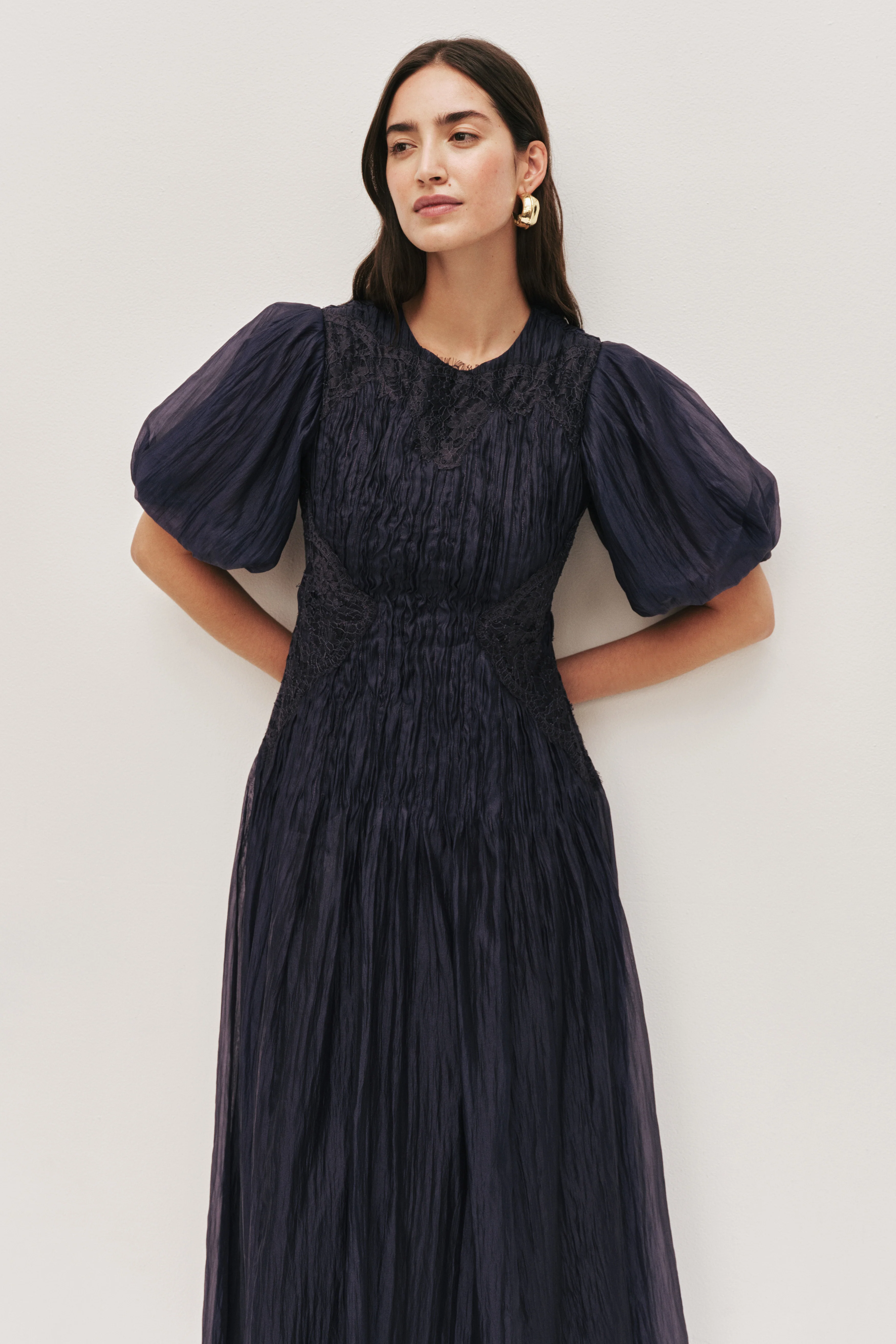Ophelia Lace Midi Dress - Image 4