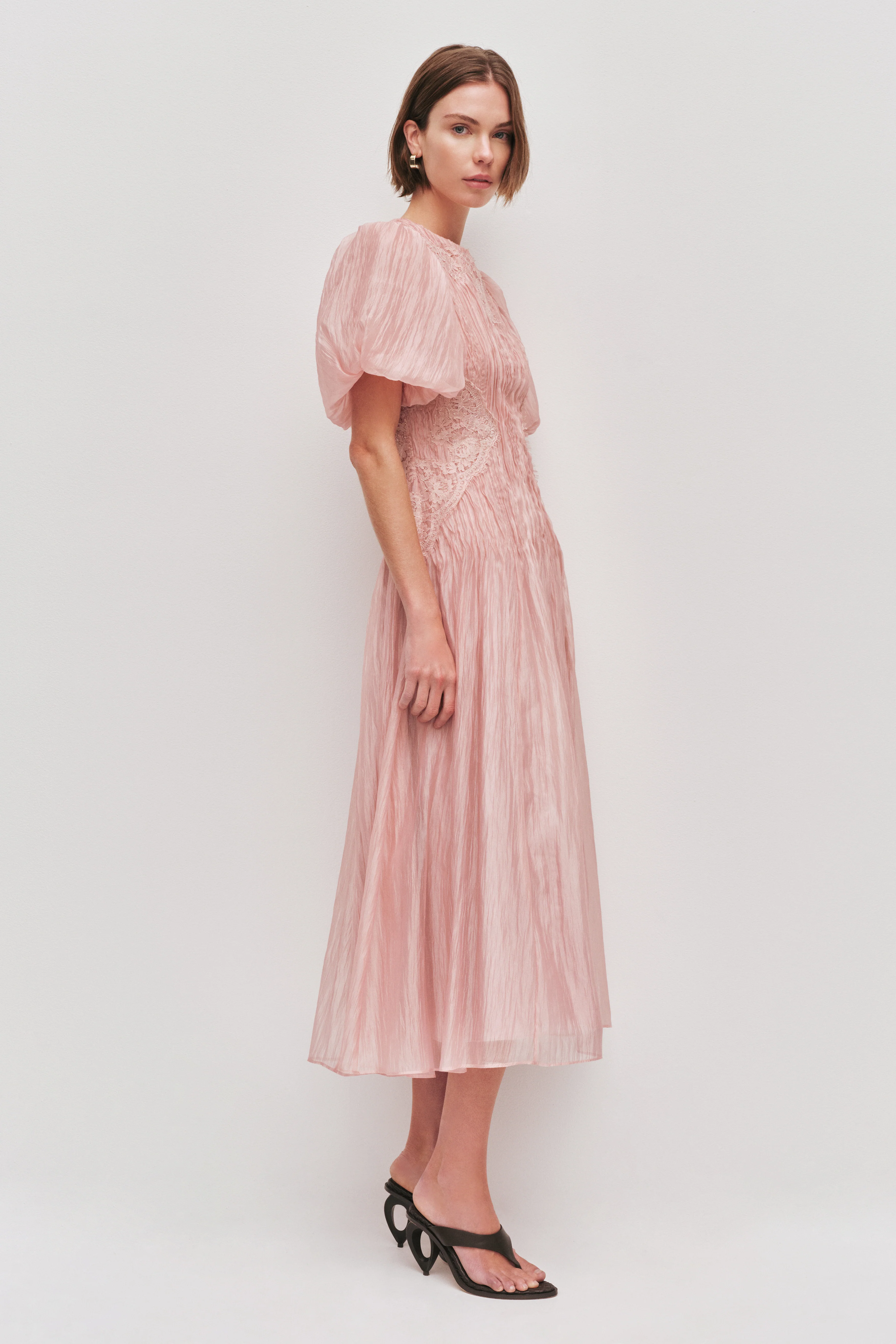 Ophelia Lace Midi Dress - Image 5