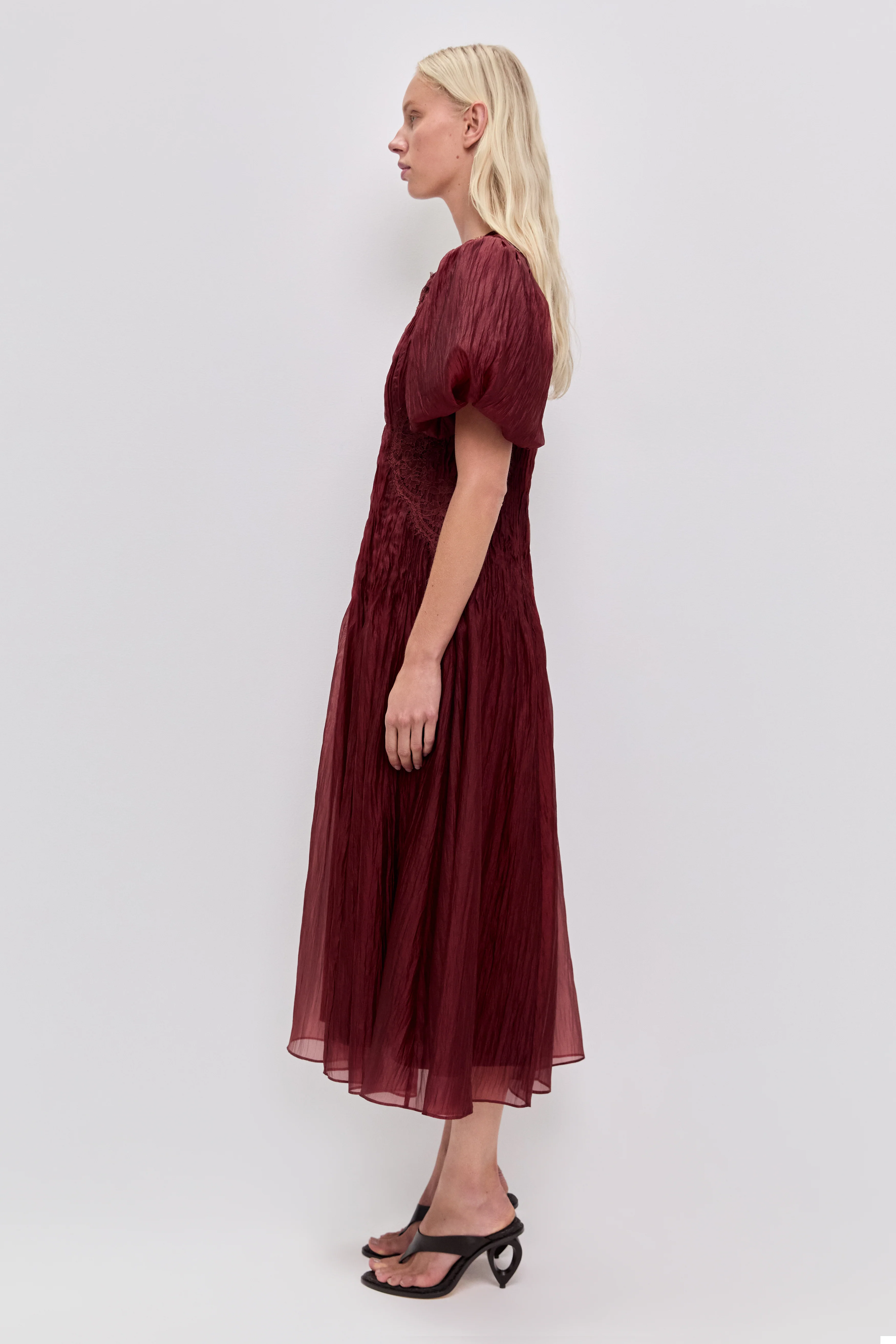Ophelia Lace Midi Dress - Image 5