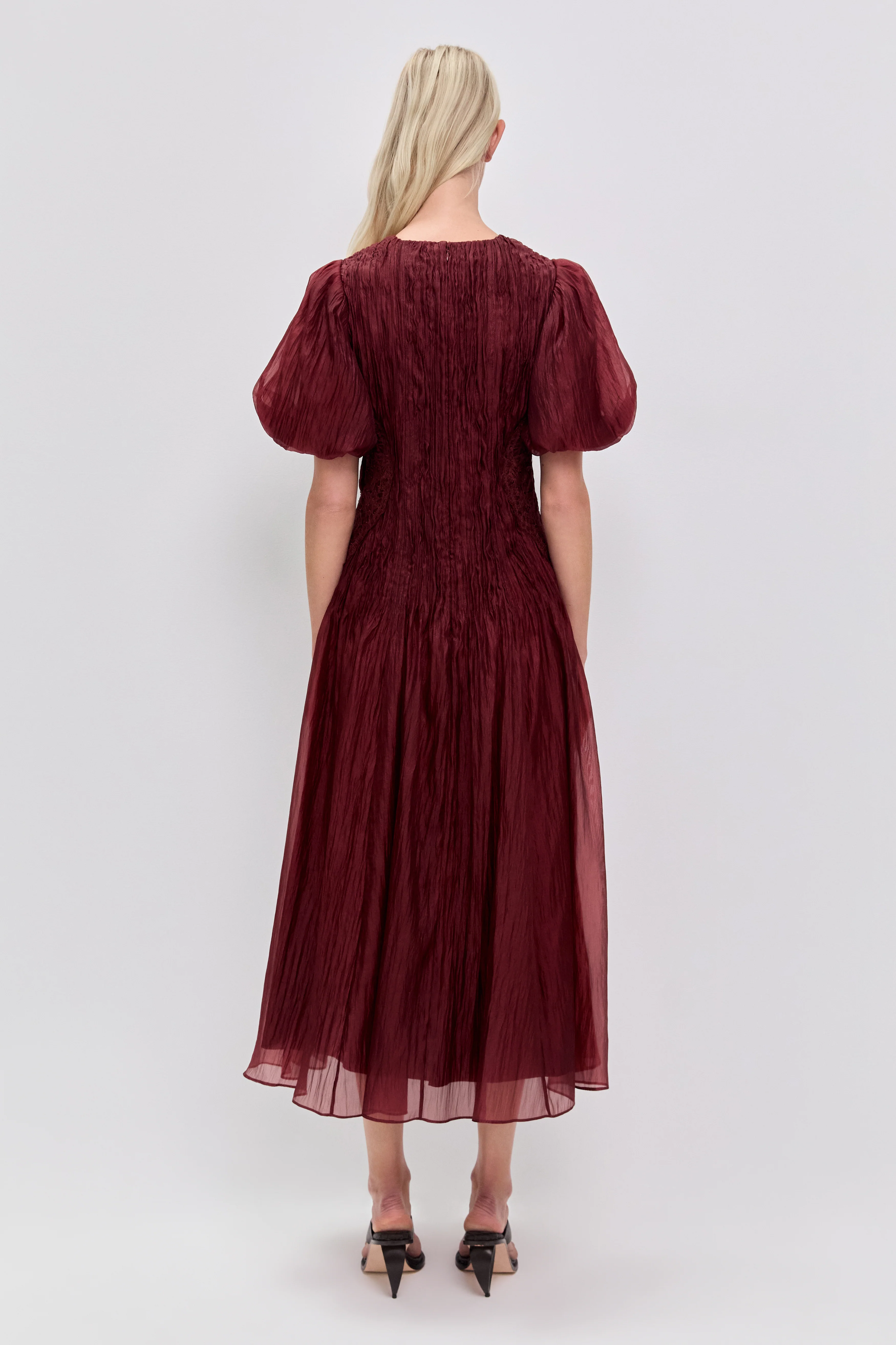 Ophelia Lace Midi Dress - Image 6