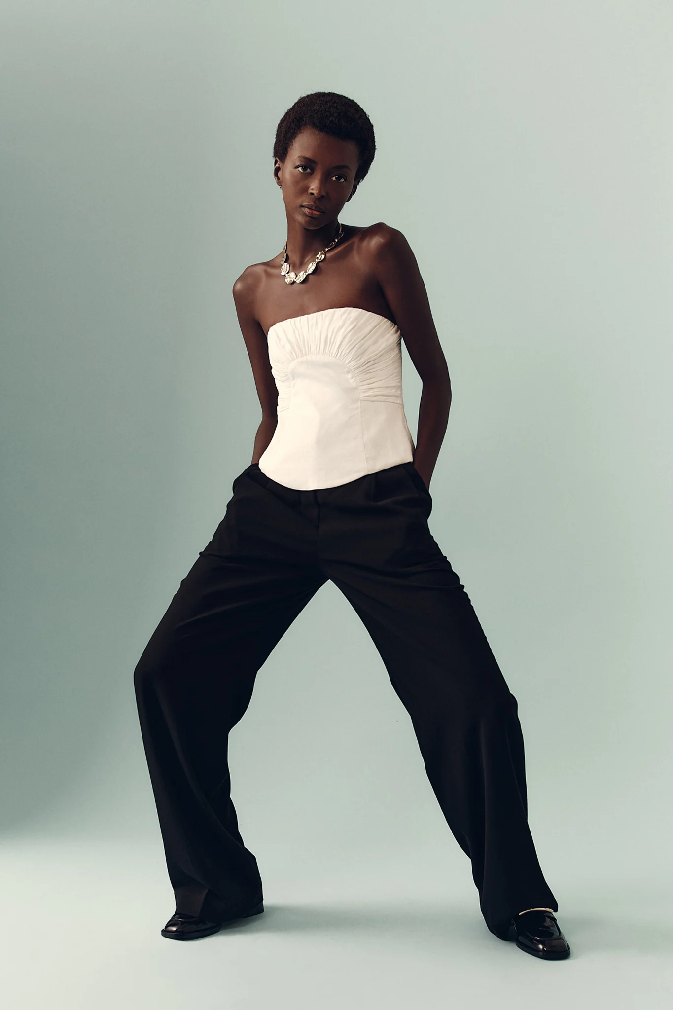 Oriel Ruched Bustier - Image 8