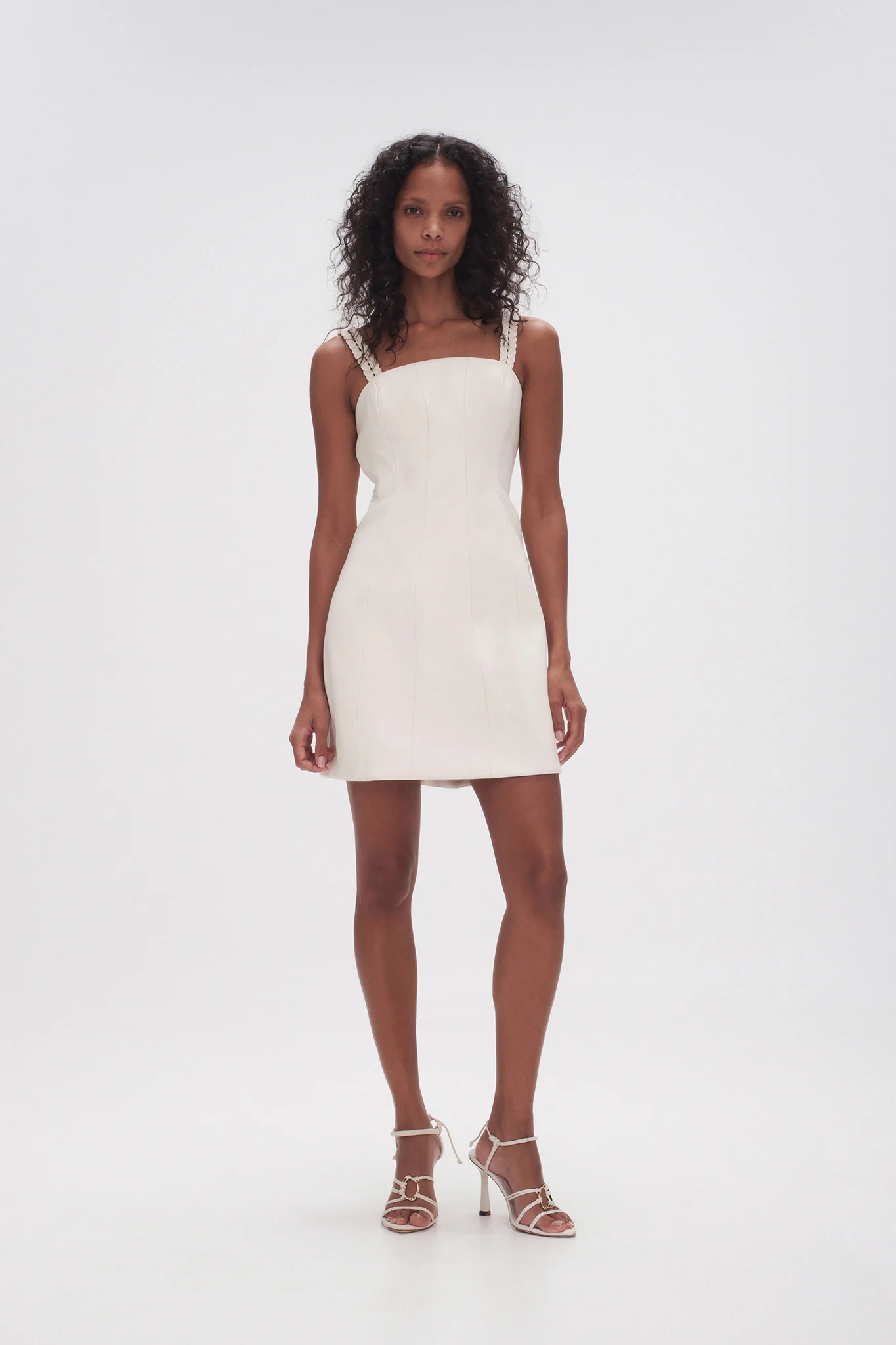 Osa Braided Mini Dress - Image 3