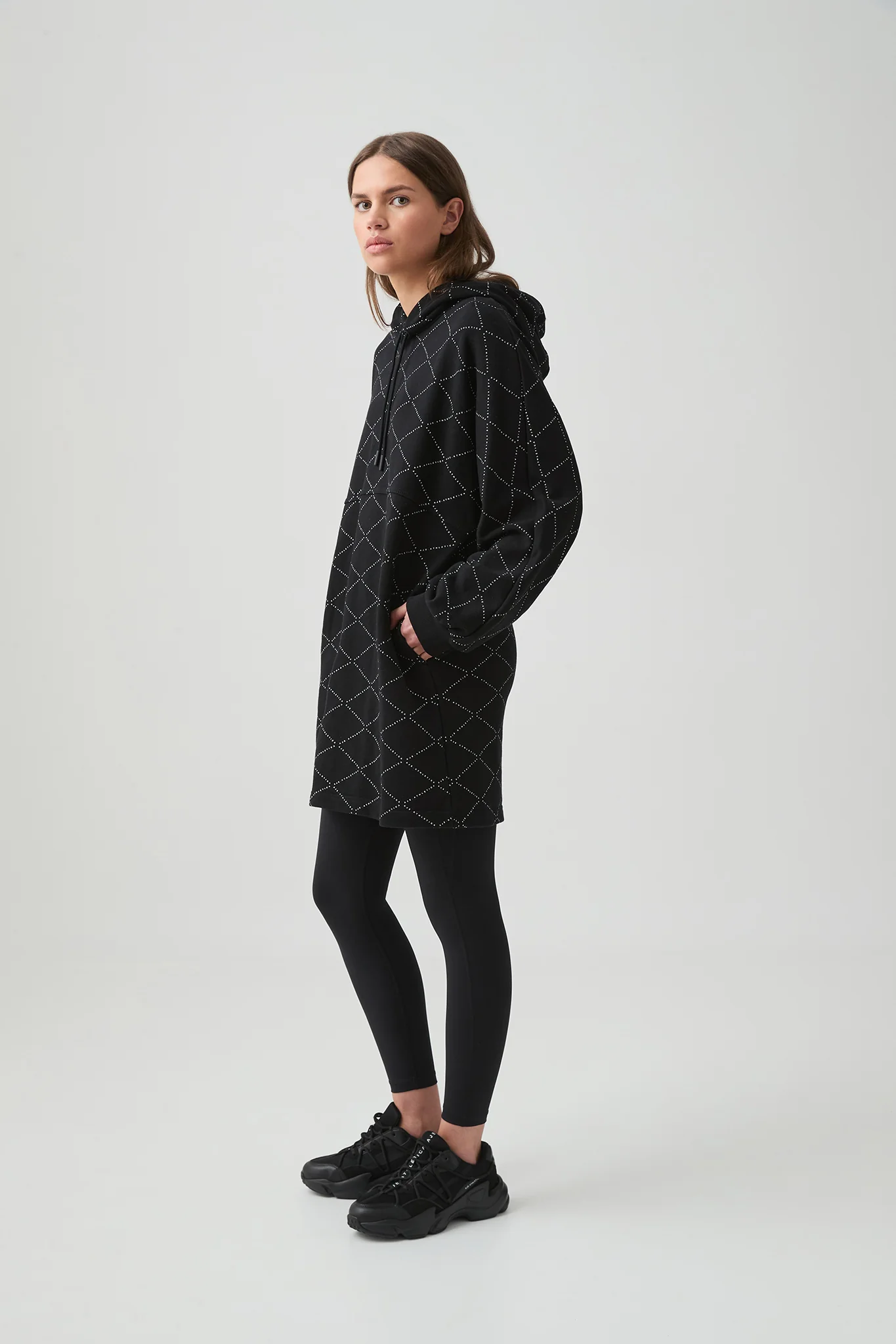Oversized Hooded Jumper 411 - Image 5