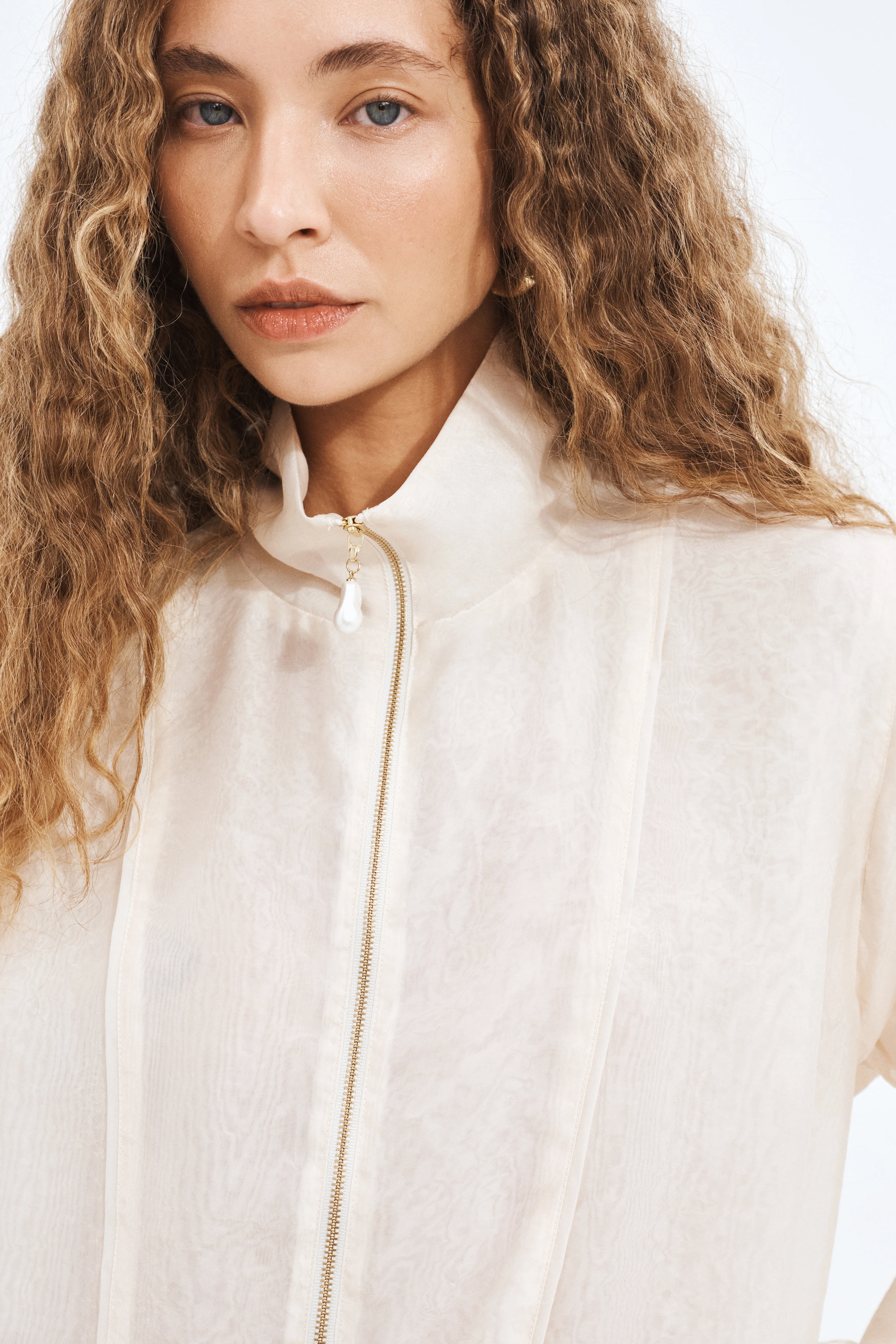 Paige Organza Bomber - Image 3