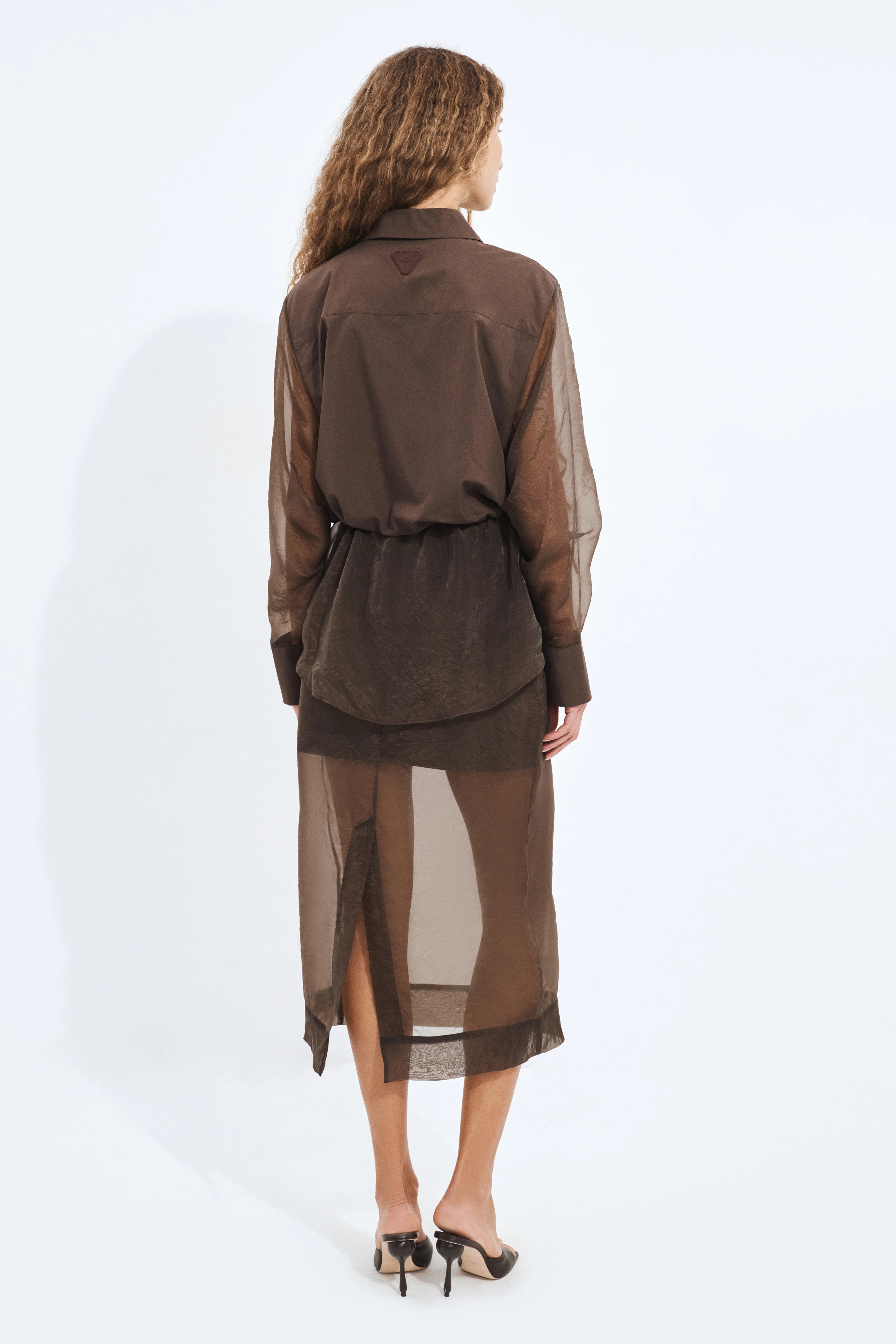 Paige Organza Shirt - Image 5