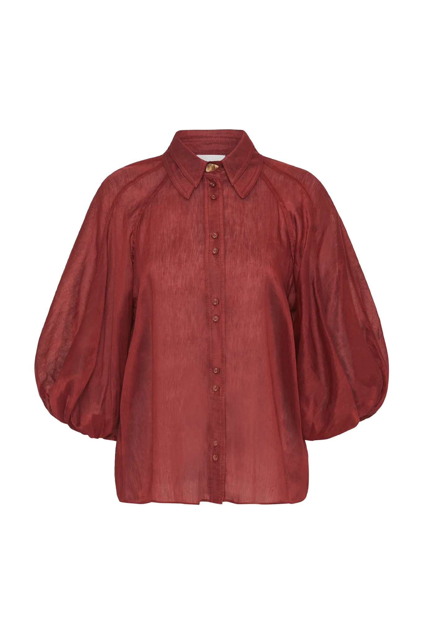 Palms Puff Sleeve Shirt - Image 2