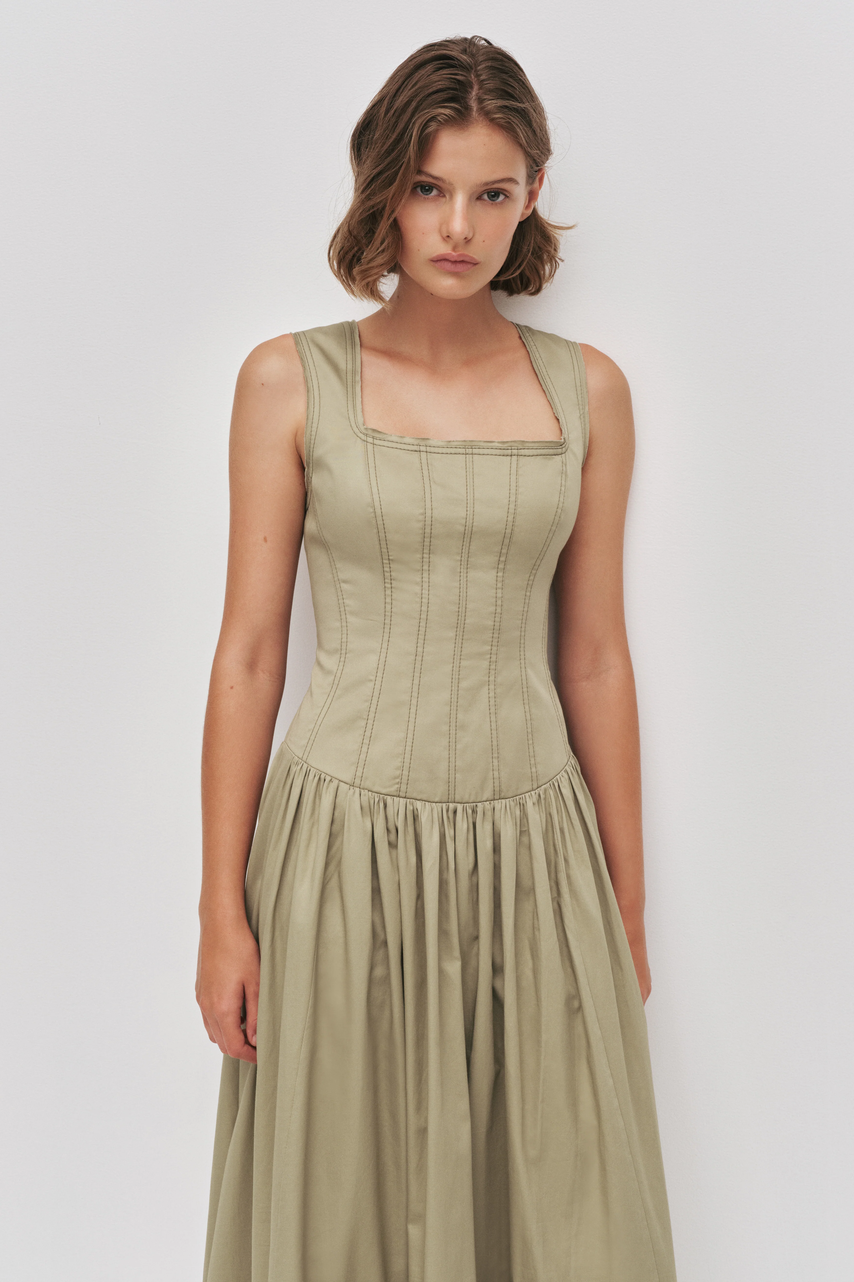 Parallel Midi Dress - Image 3