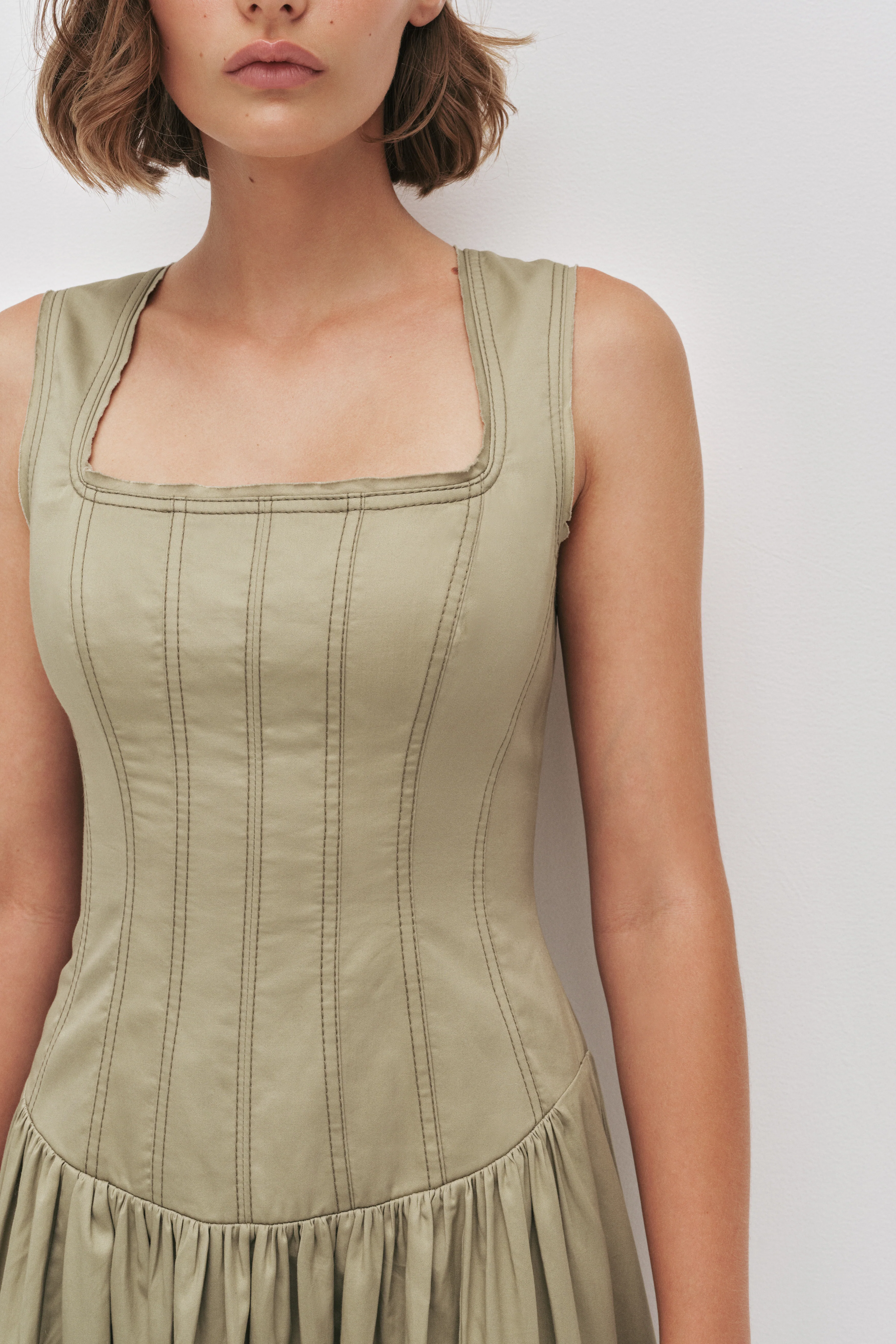 Parallel Midi Dress - Image 4