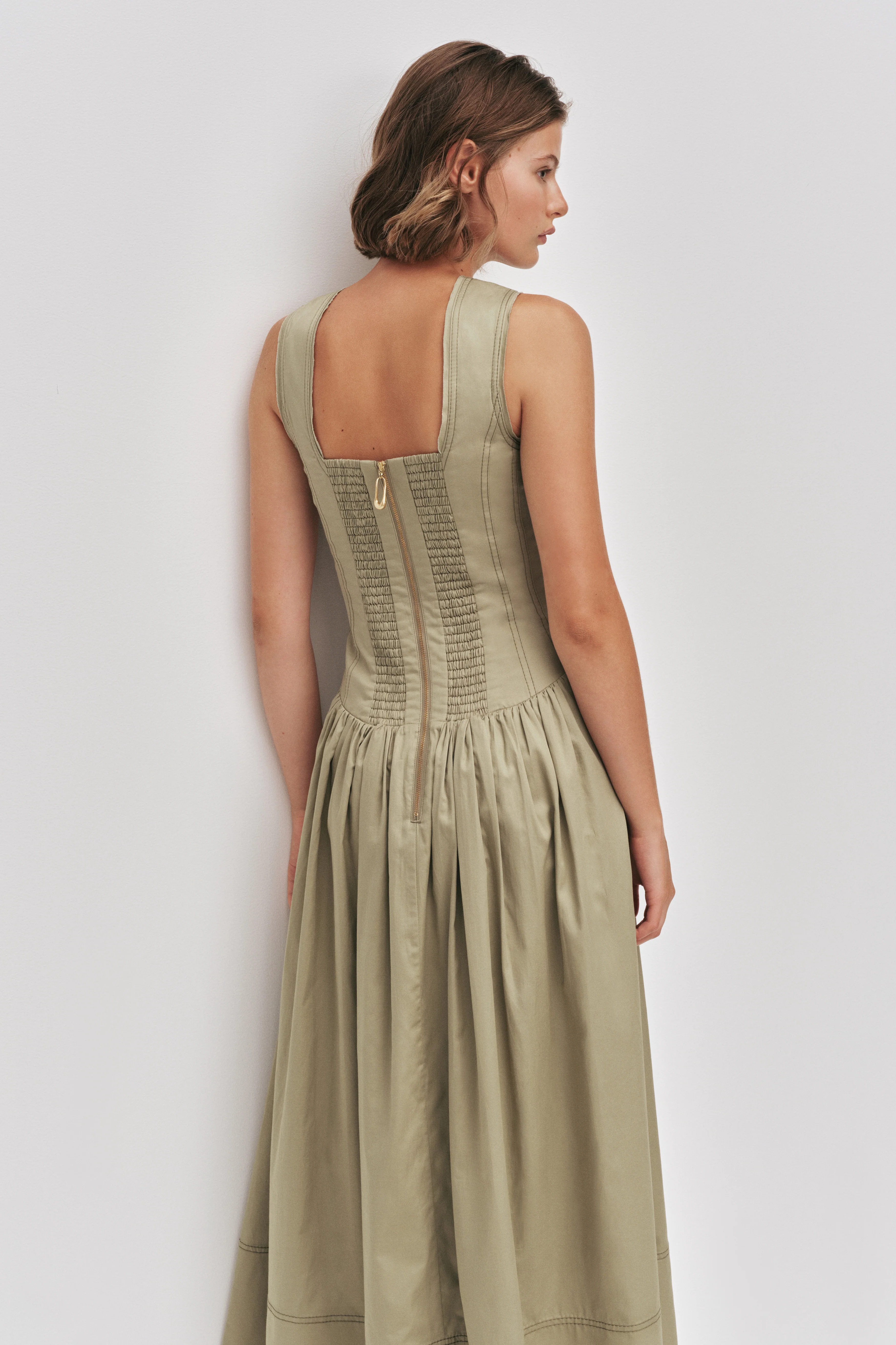Parallel Midi Dress - Image 7