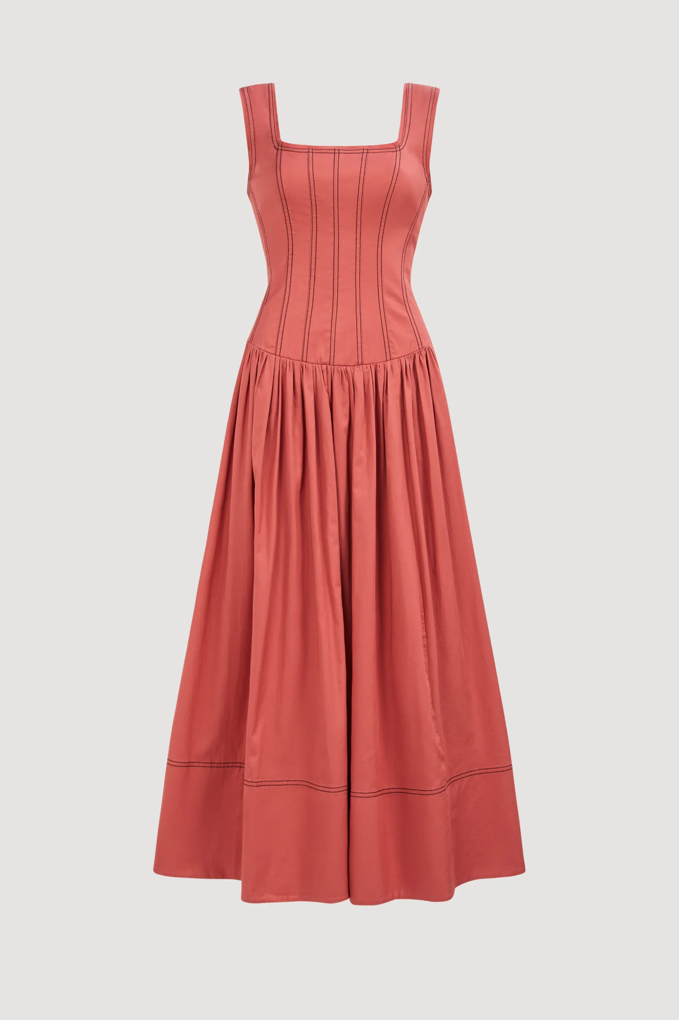 Parallel Midi Dress - Image 2