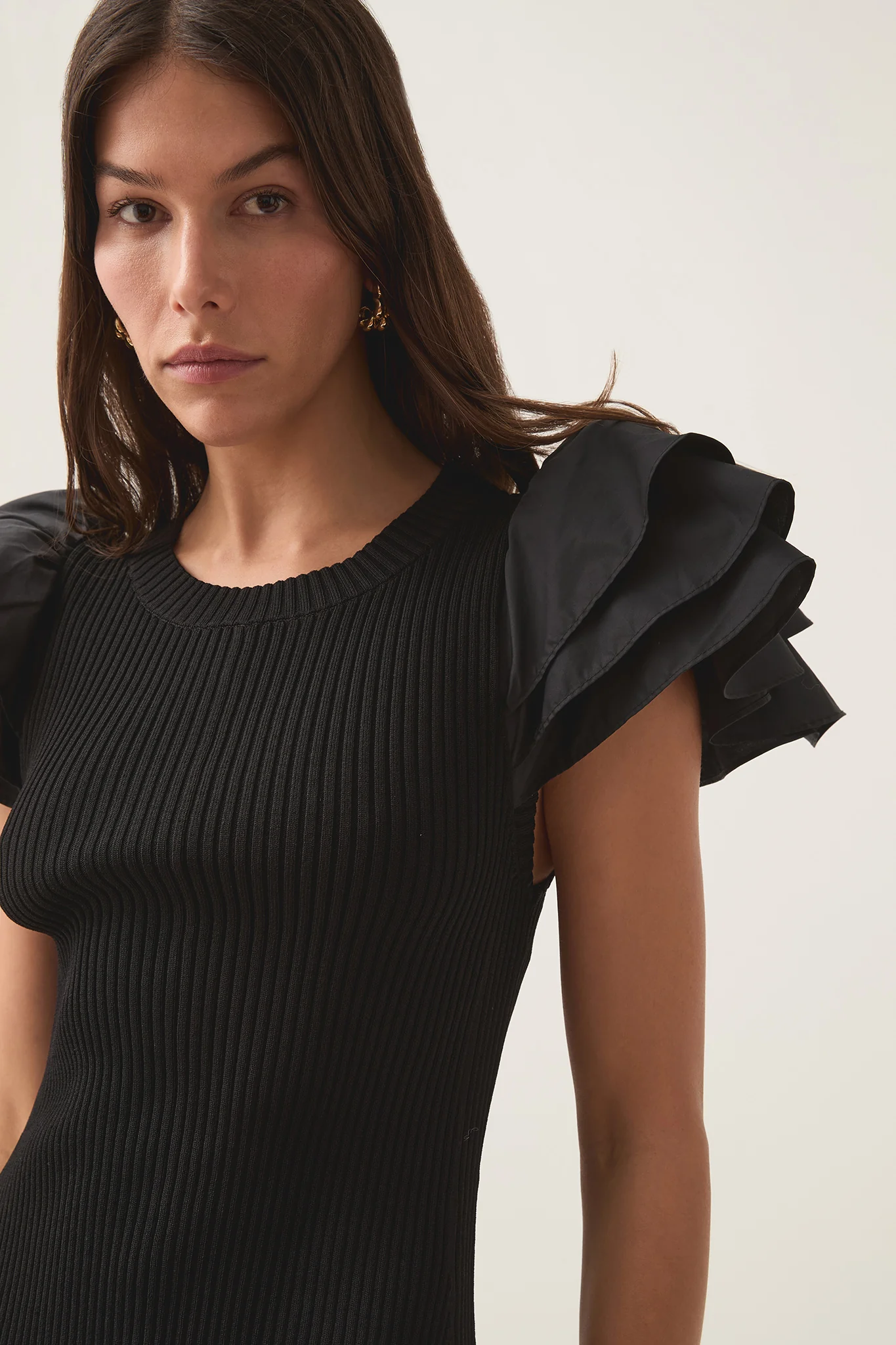 Questa Puff Mini Dress - Image 3