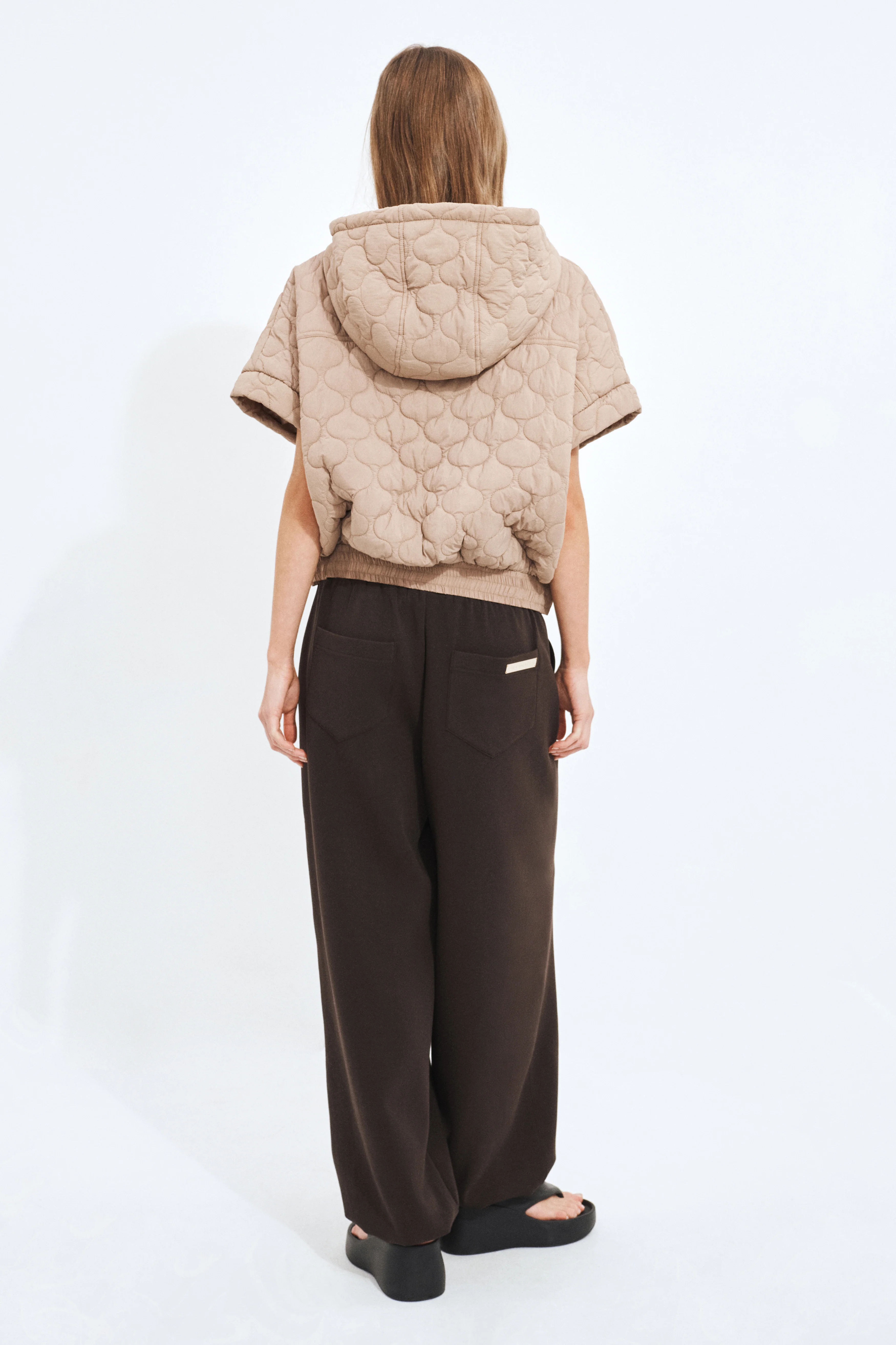 Quilted Crop Vest - Image 6
