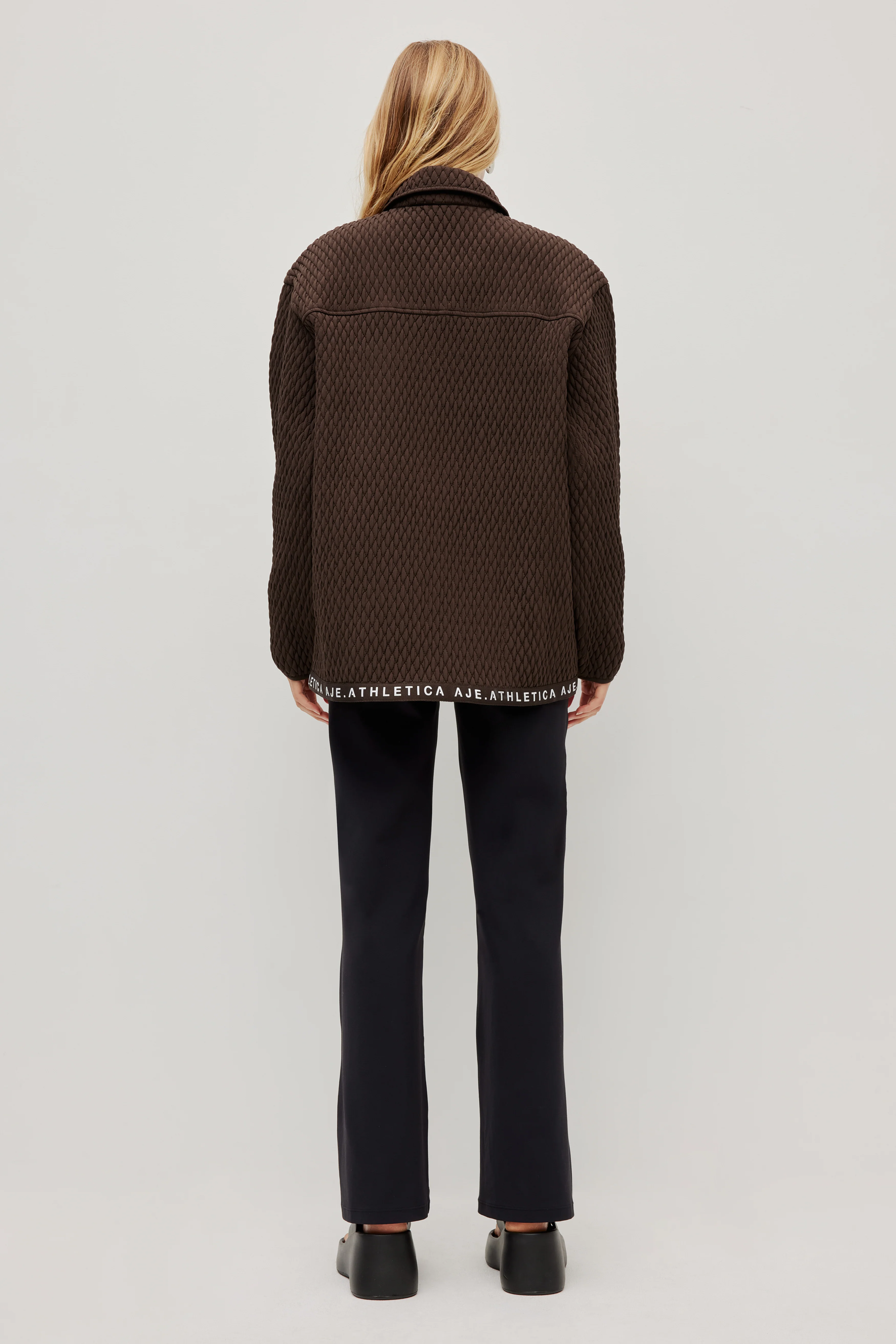Quilted Logotape Shirt 406 - Image 7