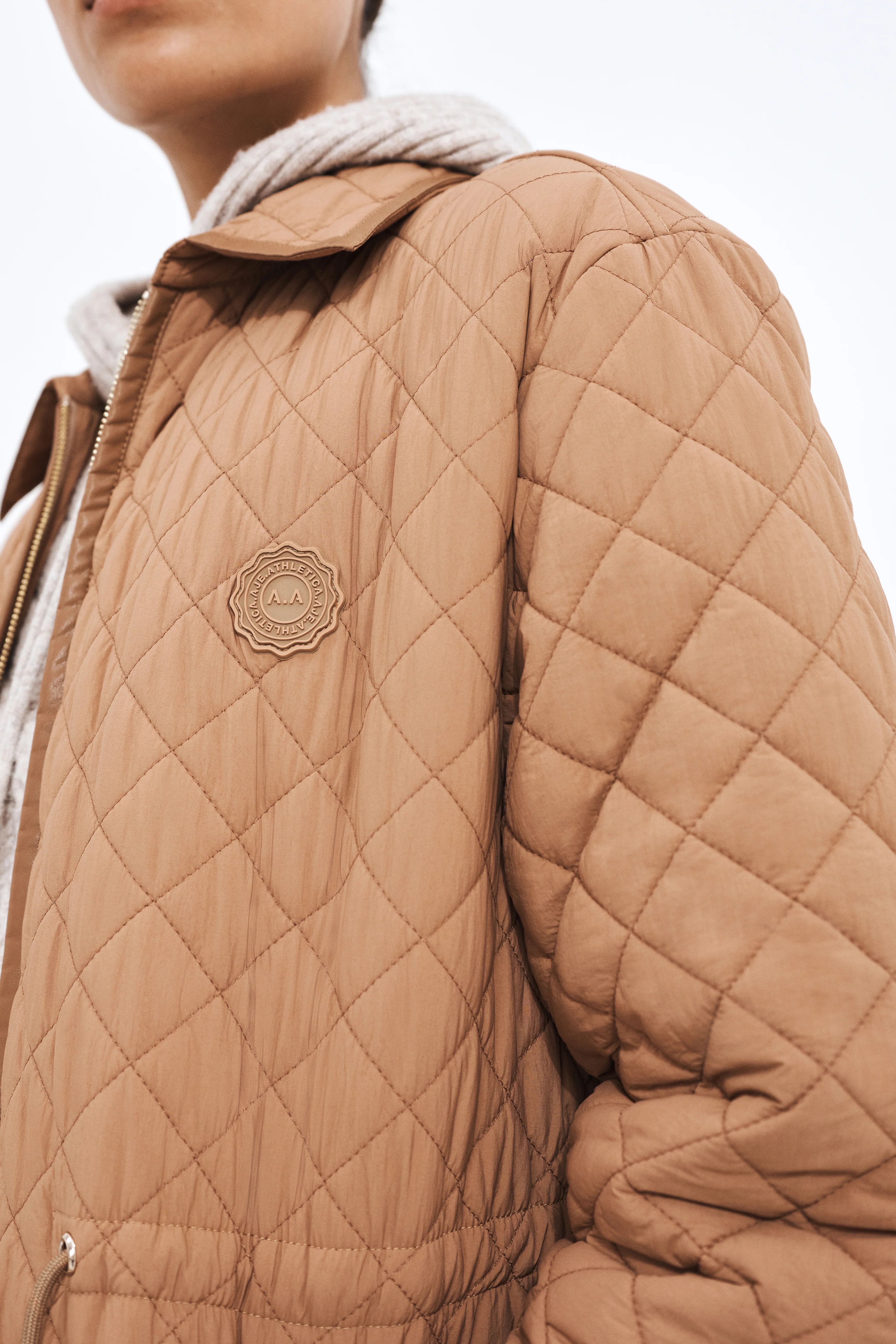 Quilted Zip Jacket - Image 4