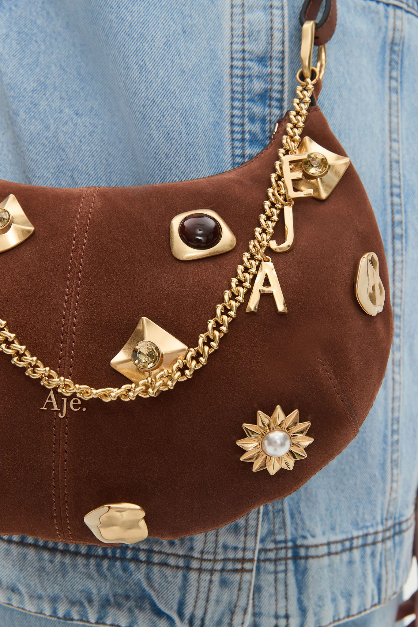 Quinn Charm Crossbody Bag - Image 8