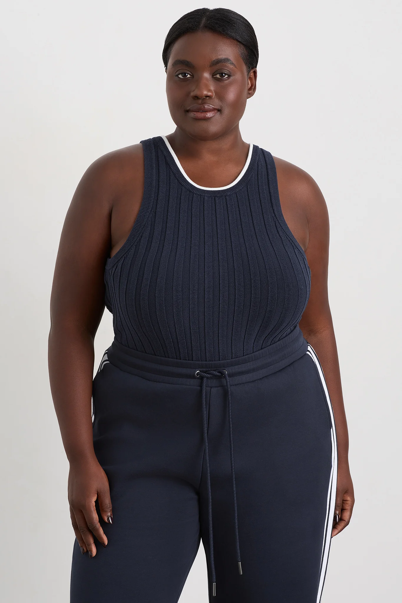 Racer Split Knit Top 107 - Image 10