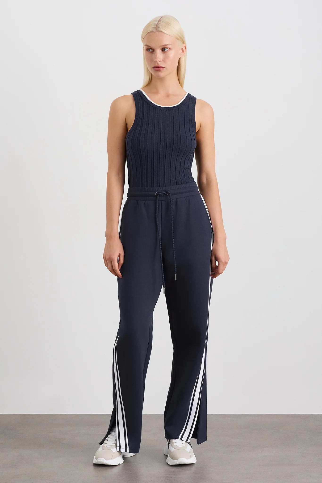 Racer Split Knit Top 107 - Image 3