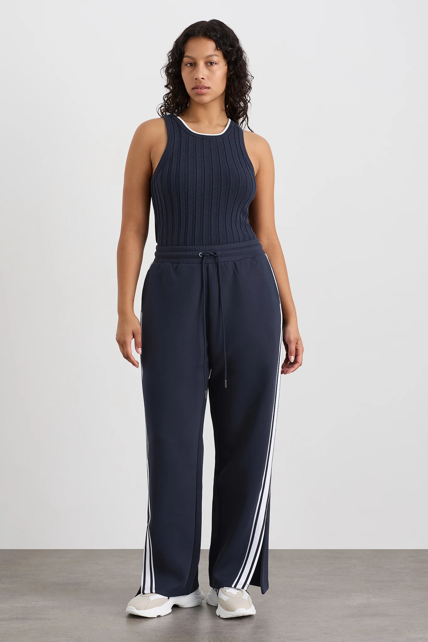Racer Split Knit Top 107 - Image 7