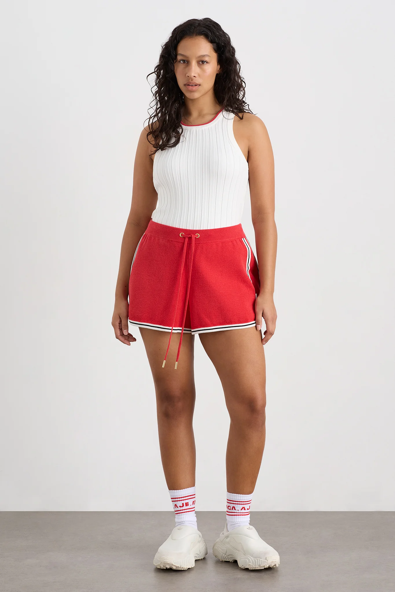 Racer Split Knit Top 107 - Image 7