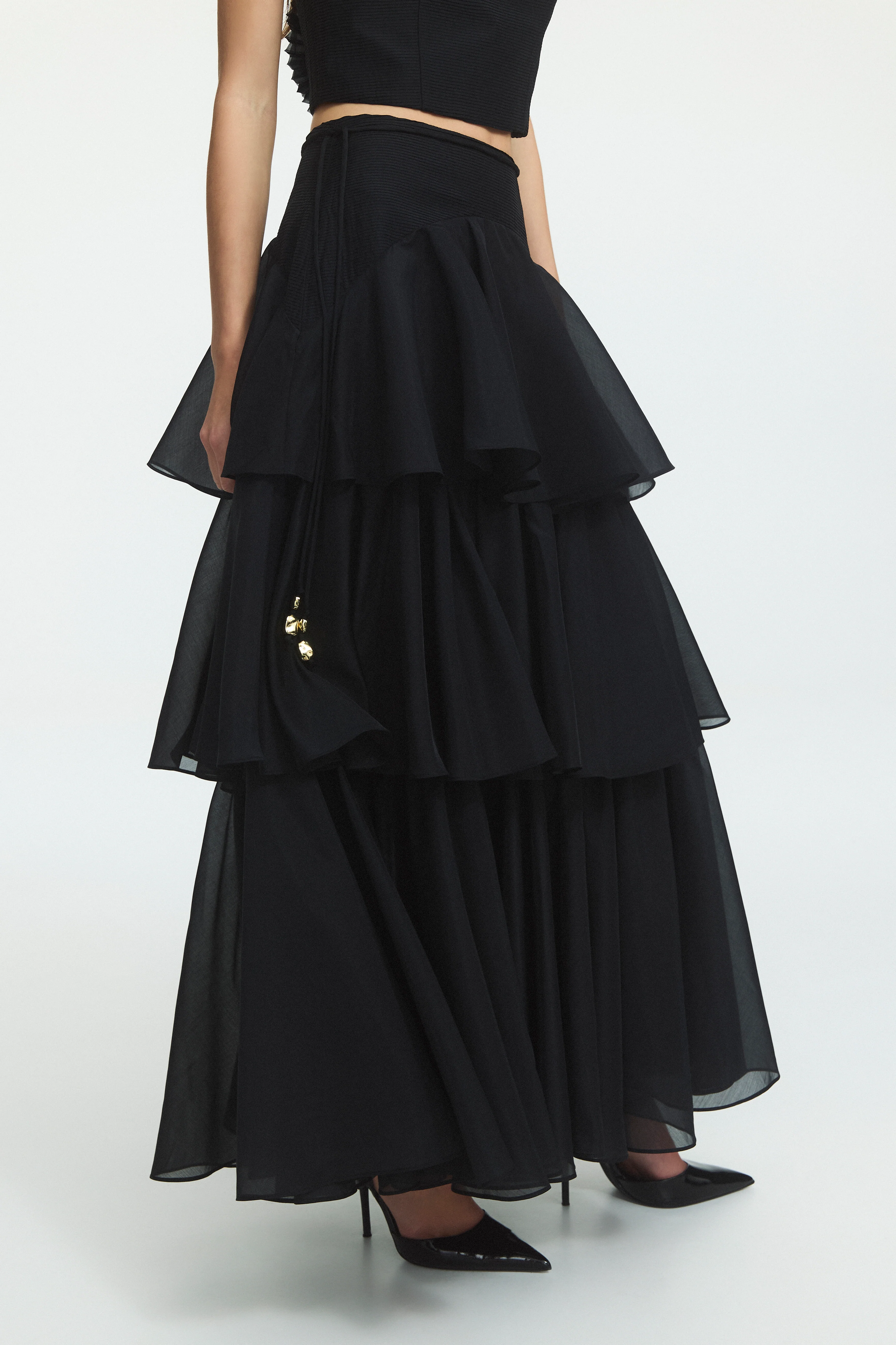 Radiate Pleated Maxi Skirt - Image 4