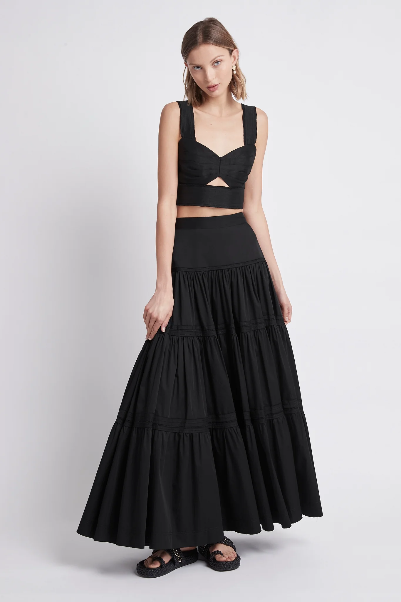 Recurrence Tiered Maxi Skirt - Image 3