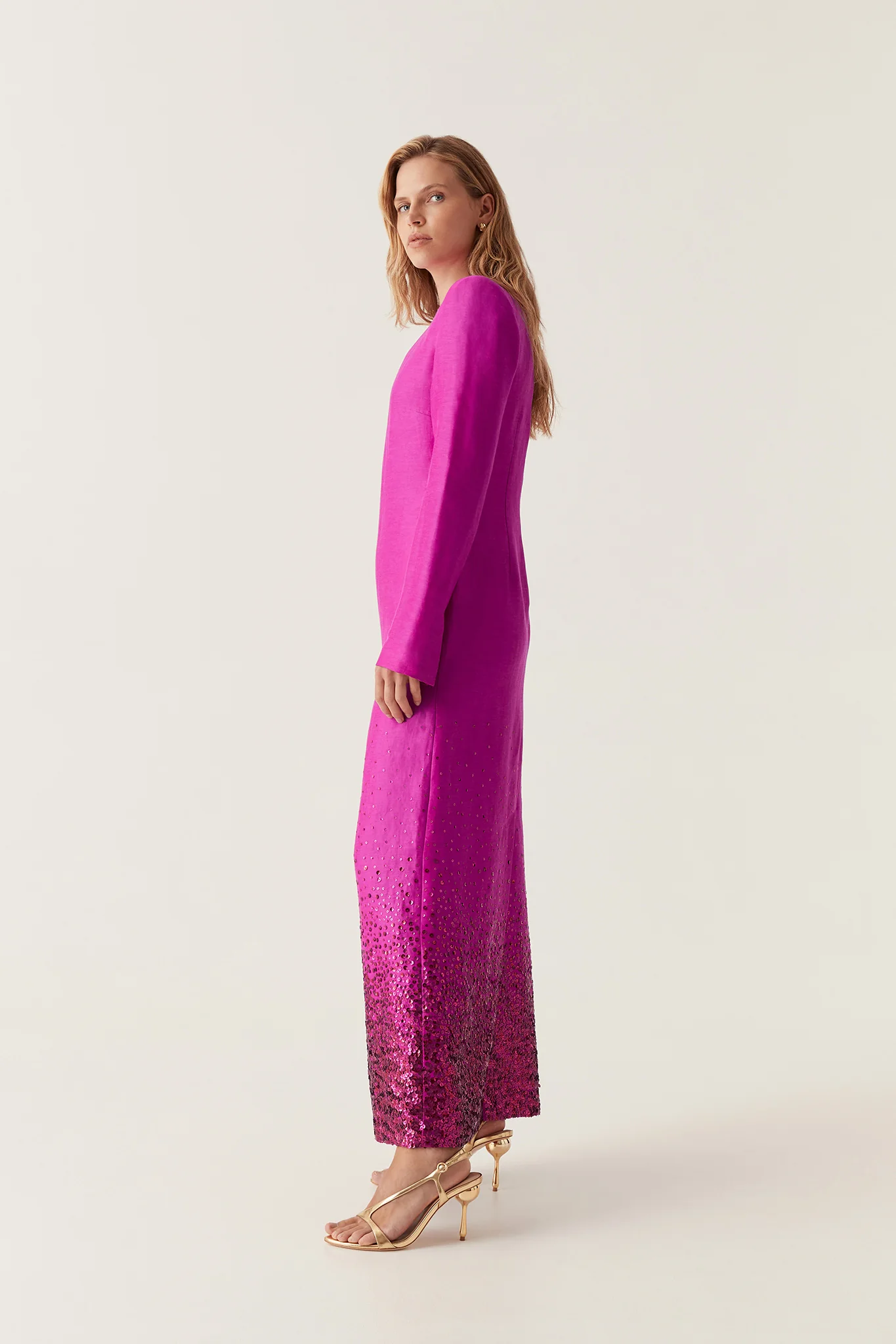 Reflection Sequin Maxi Dress - Image 3